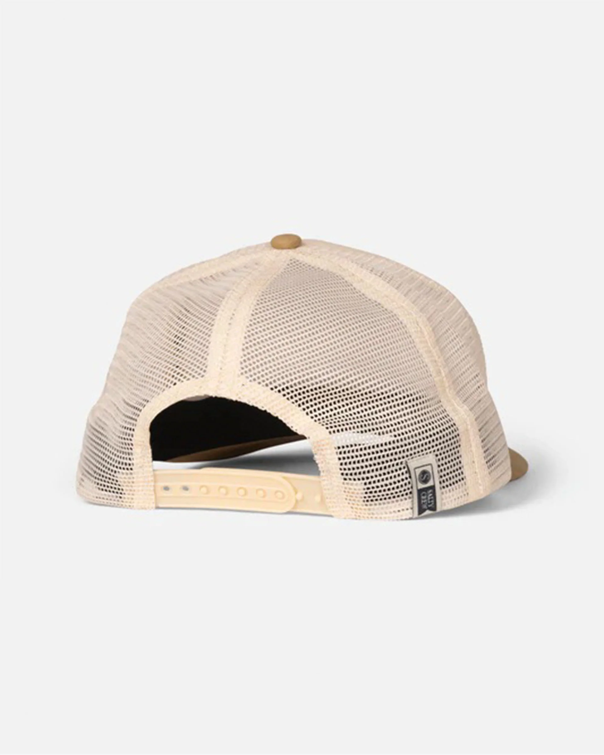 Boy's Good Times Trucker Hat - Off White/Khaki - Image 2