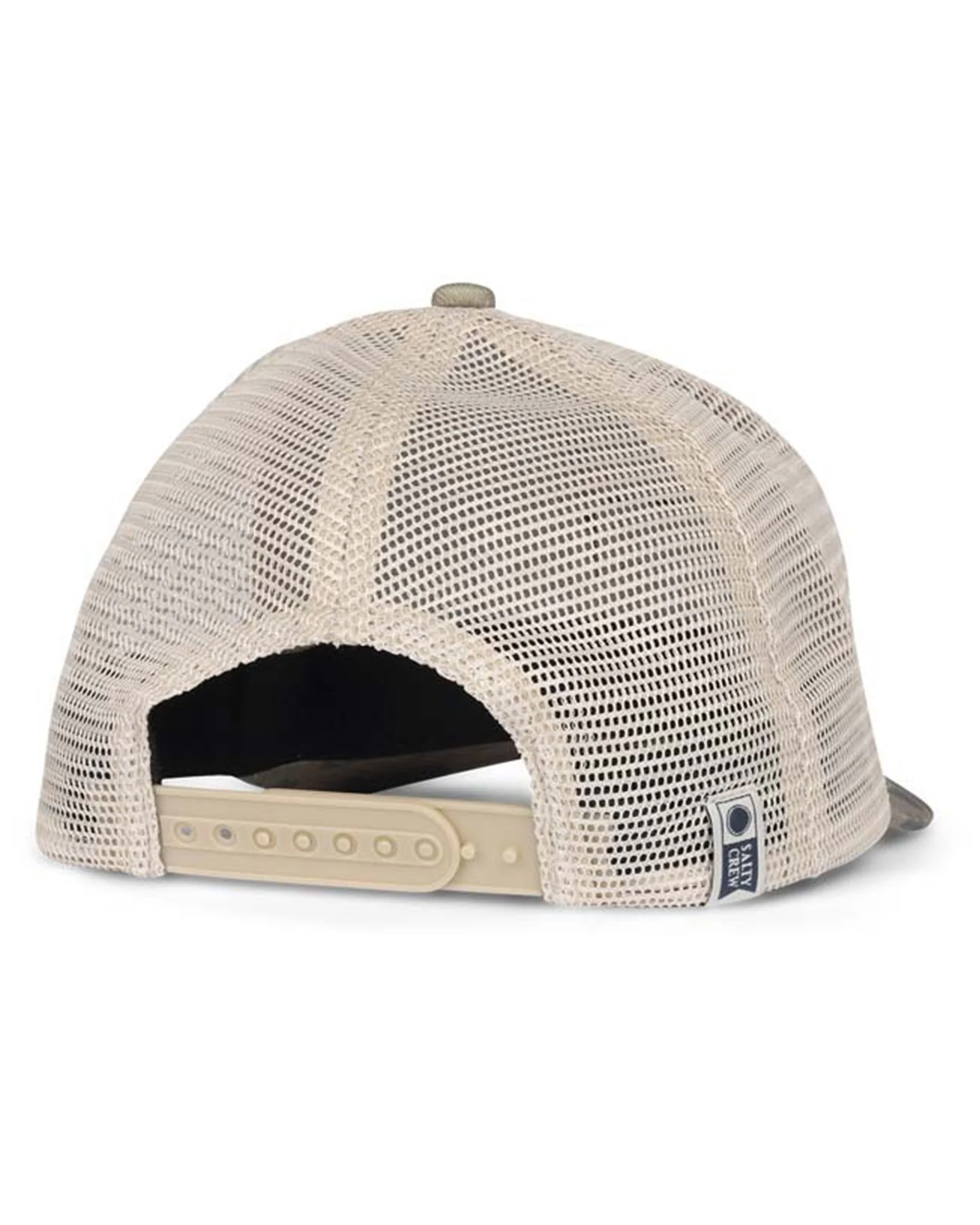Boys Pinnacle Retro Trucker Hat - Sand/Camo - Image 2
