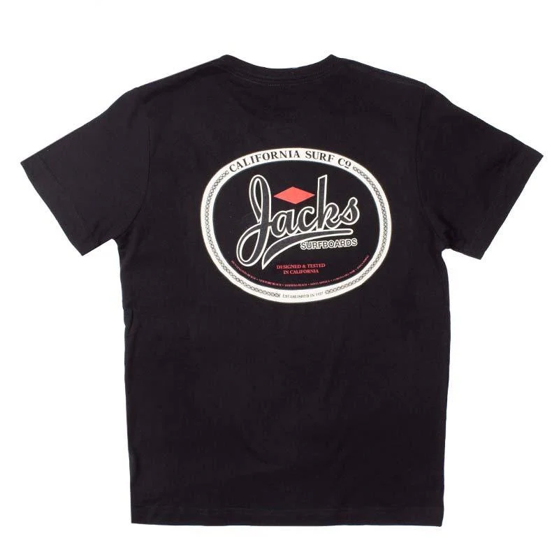 Boy's Trenton S/S T-Shirt - Black