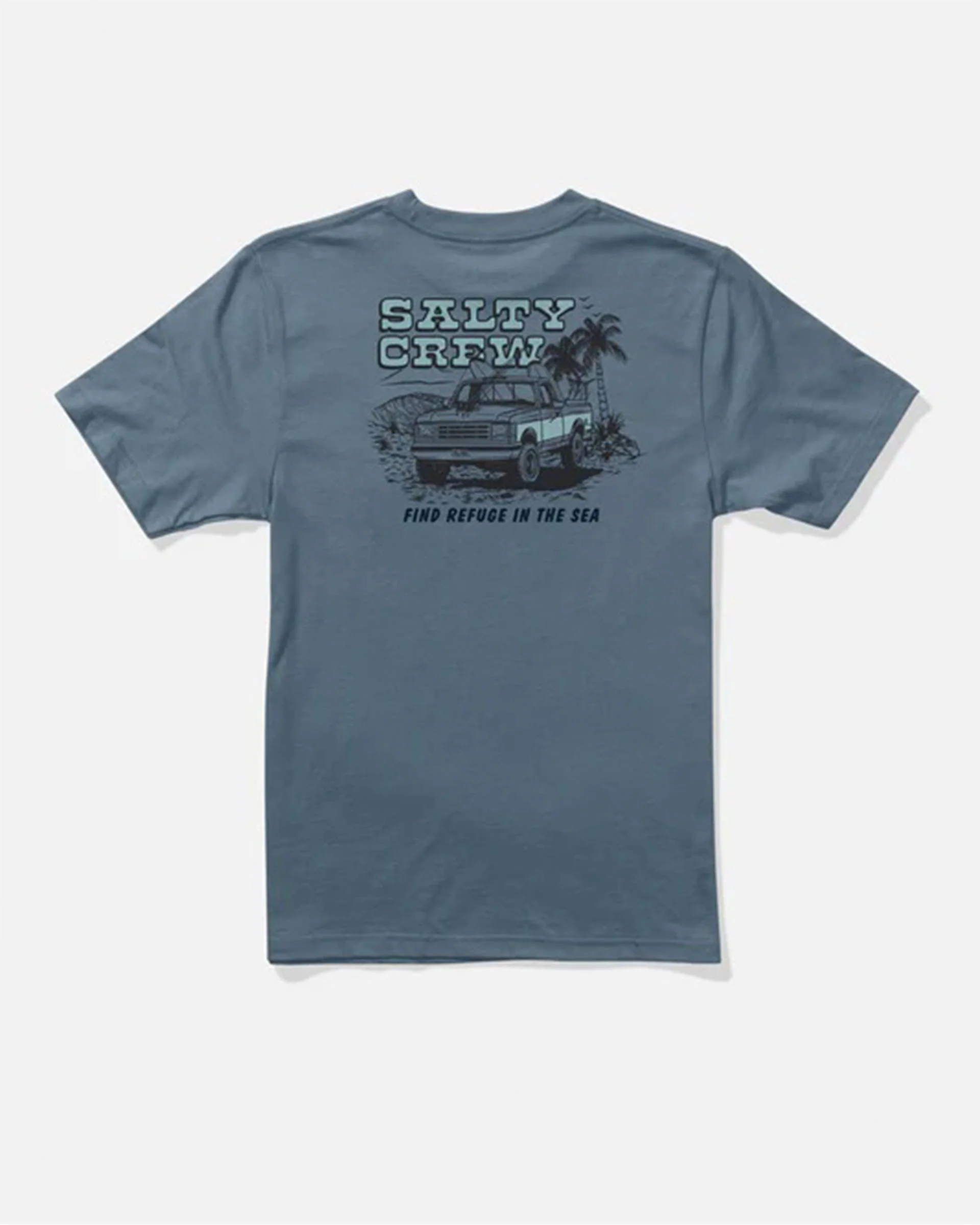 Boy's Truck Stop S/S T-Shirt - Slate