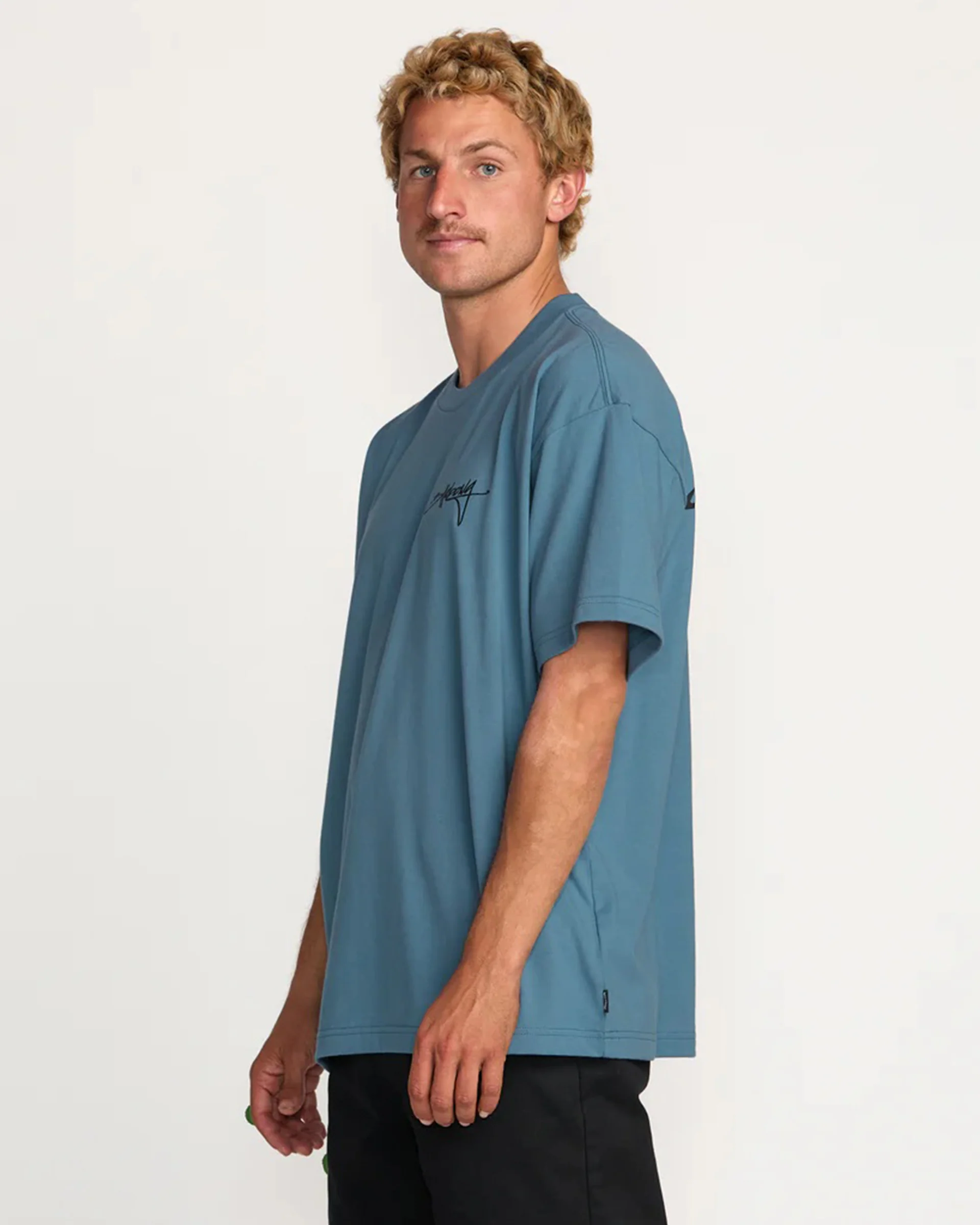Bracket Script OG S/S T-Shirt - Carolina Blue - Image 6