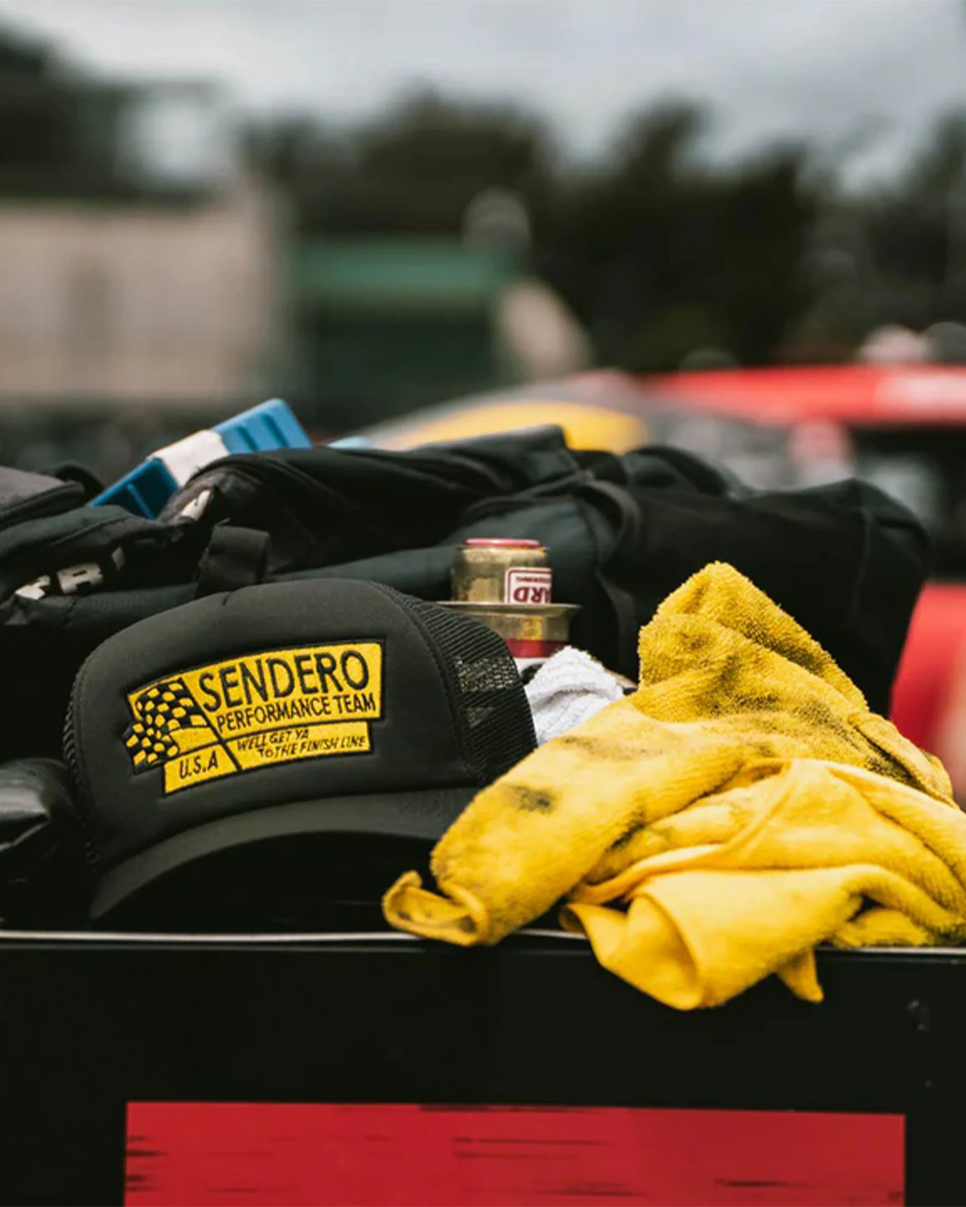 Brad Perez x Sendero Performance Team Hat - Black - Image 4