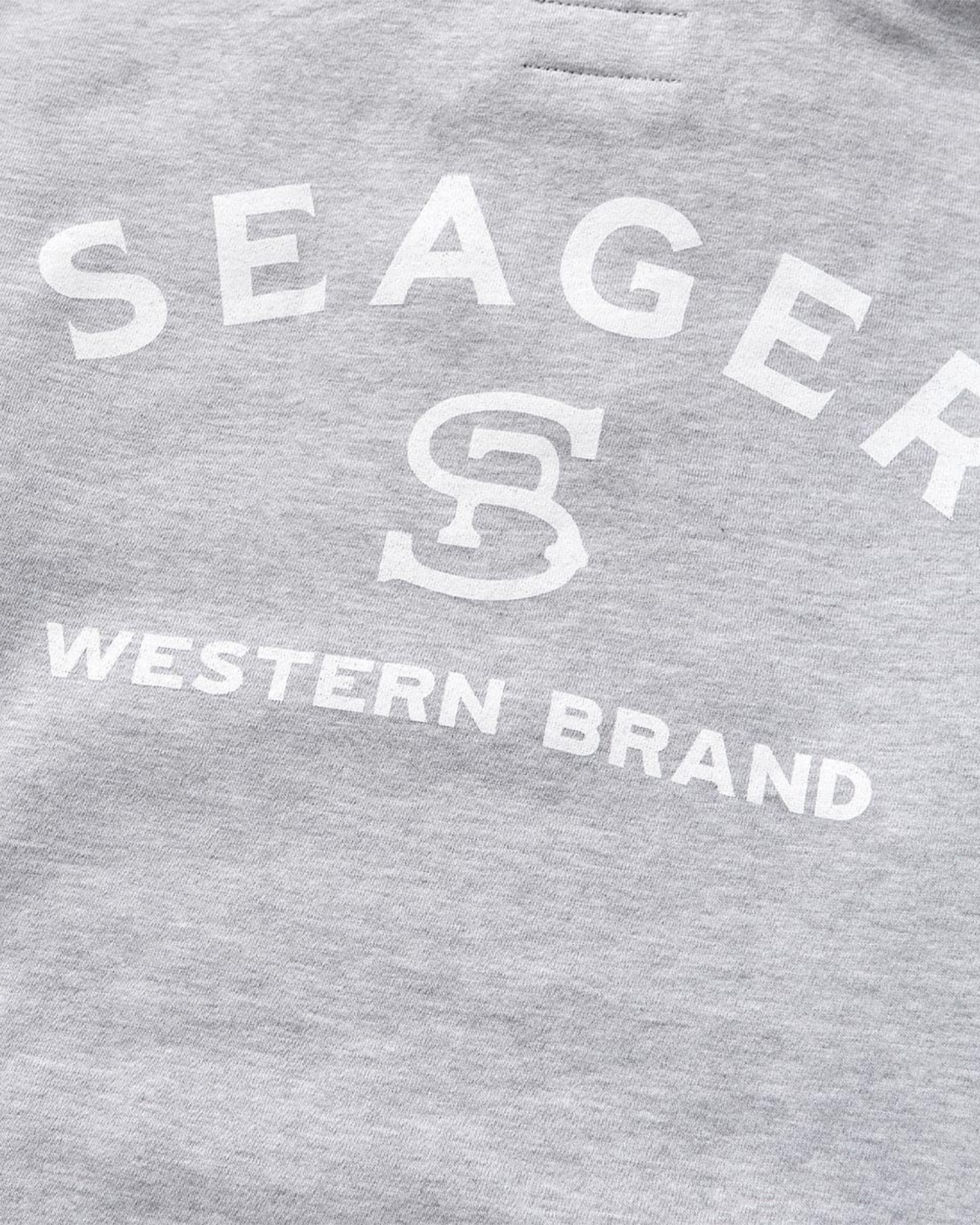 Branded Mid-Weight P/O Hoodie - Heather Grey - Image 3