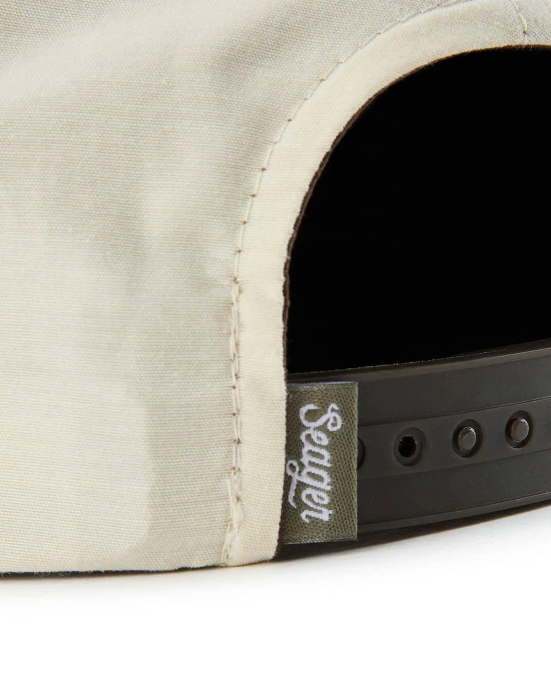Branded Snapback Hat - Cream/Camo - Image 4
