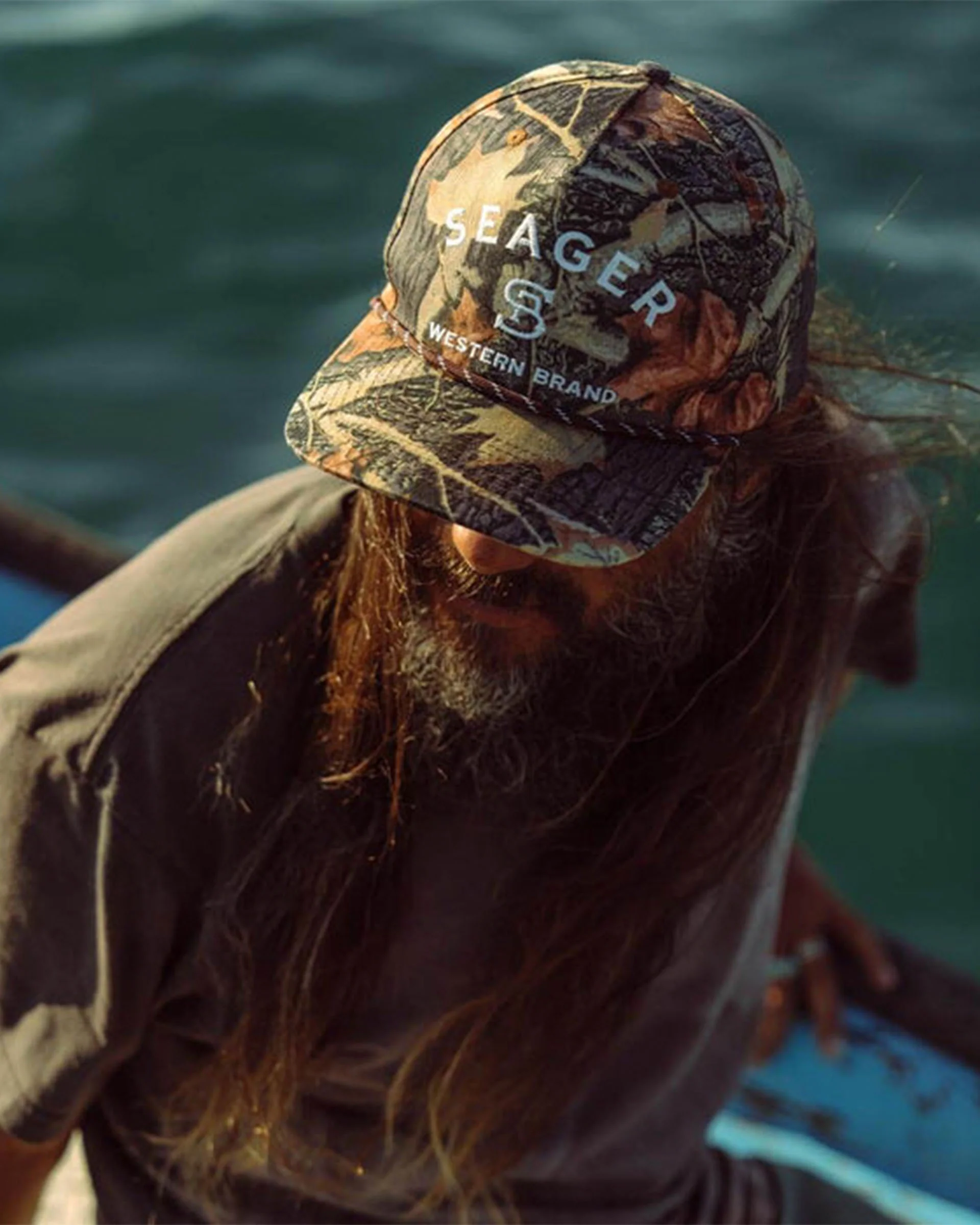Branded Snapback Hat - SJC Camo - Image 2