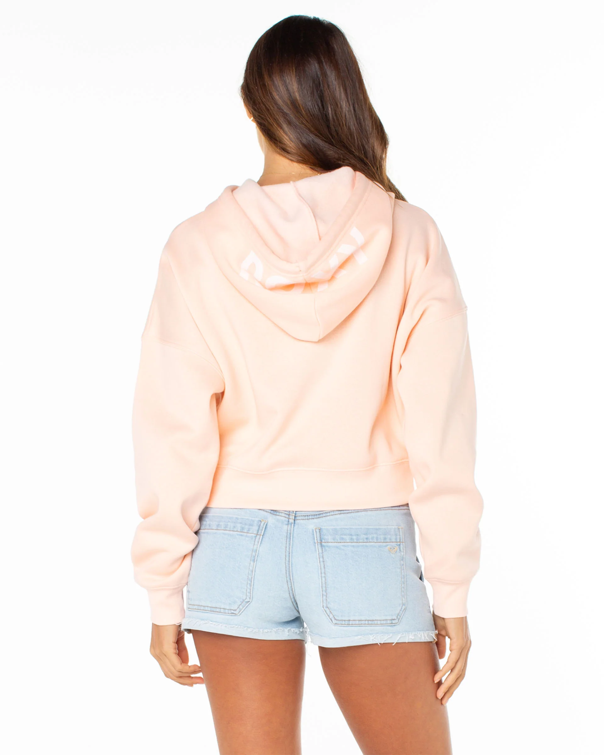 Breakwater P/O Hoodie - Tropical Peach Windy Palm - Image 2