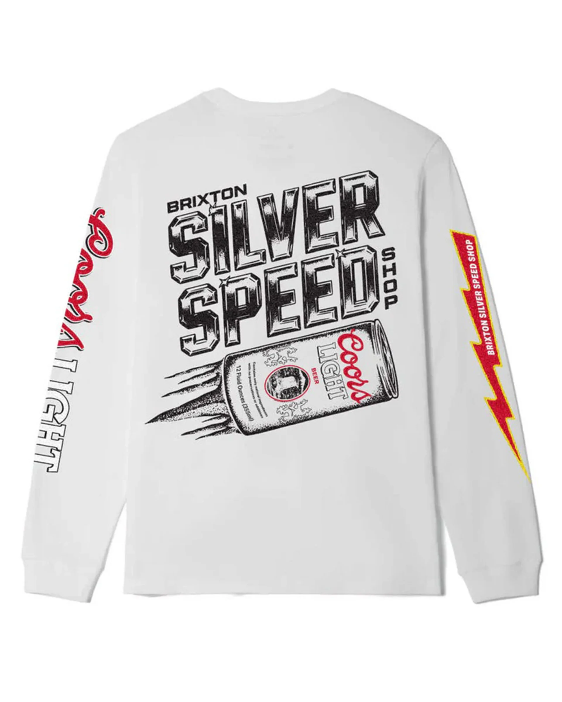 Brixton x Coors Light Blower L/S Shirt - White - Image 2