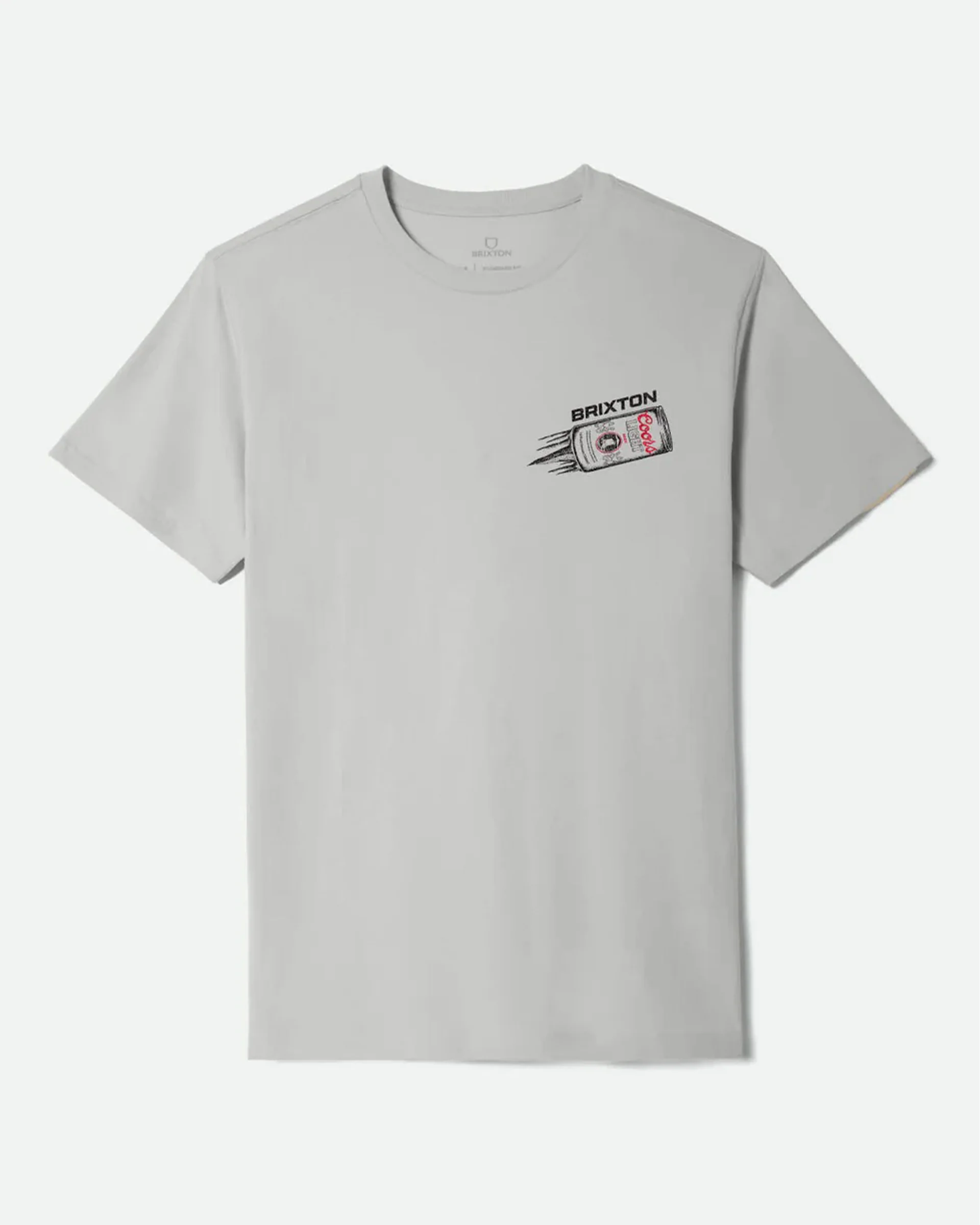 Brixton x Coors Light Silver Speed S/S T-Shirt - Silver - Image 2