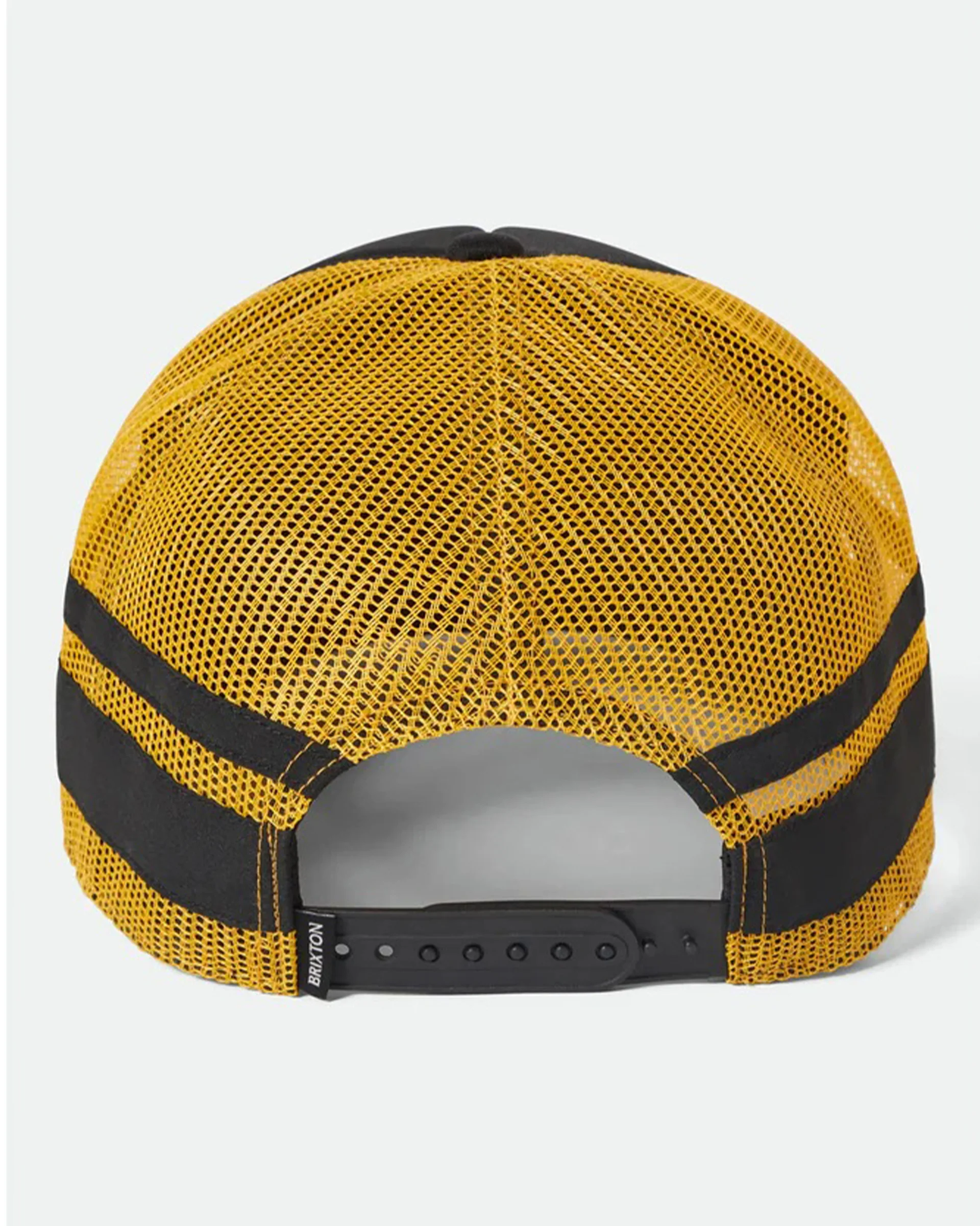 Brixton x Ford Built Tough Trucker Hat - Burnt Rubber/Empire Yellow - Image 3