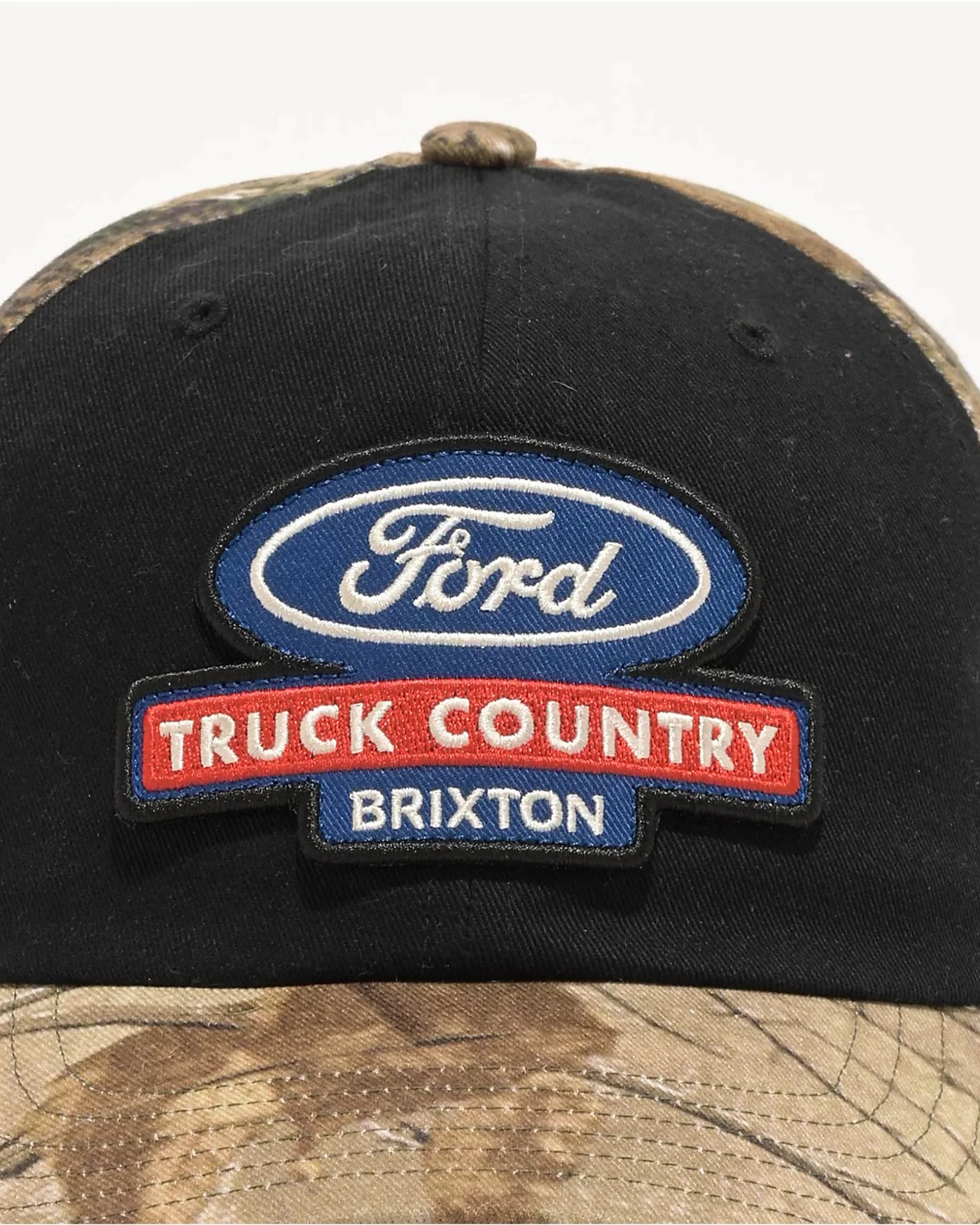 Brixton x Ford Truck Country Snapback Hat - Burnt Rubber/Camo - Image 3