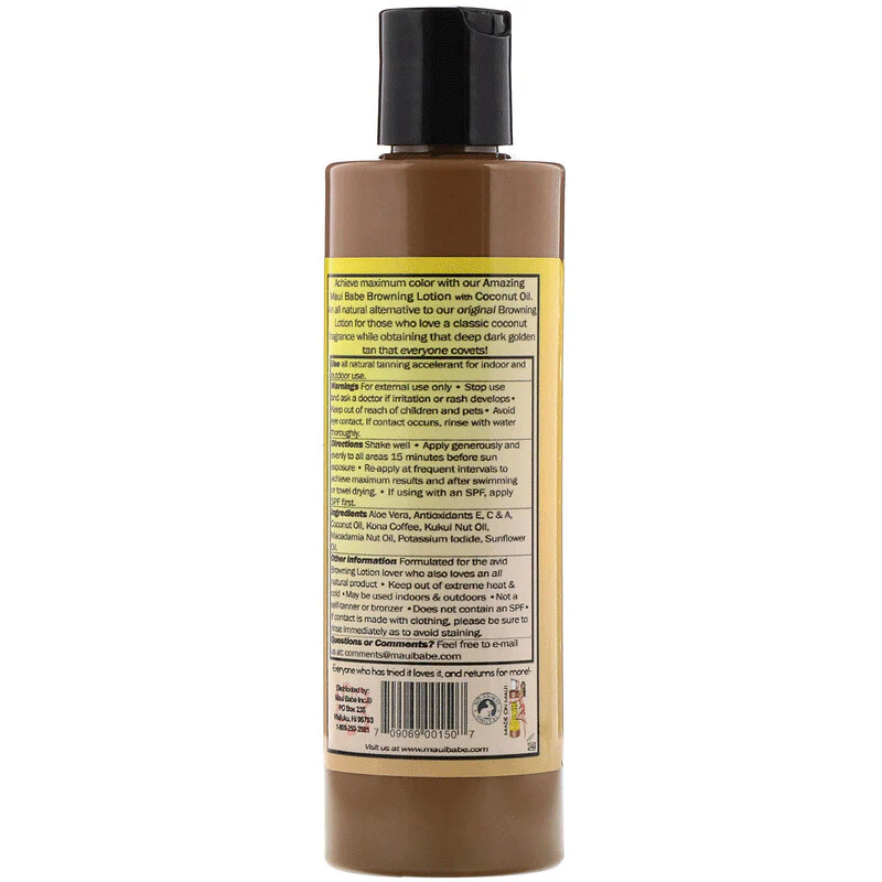 Browning Lotion with Coconut Oil - Image 2