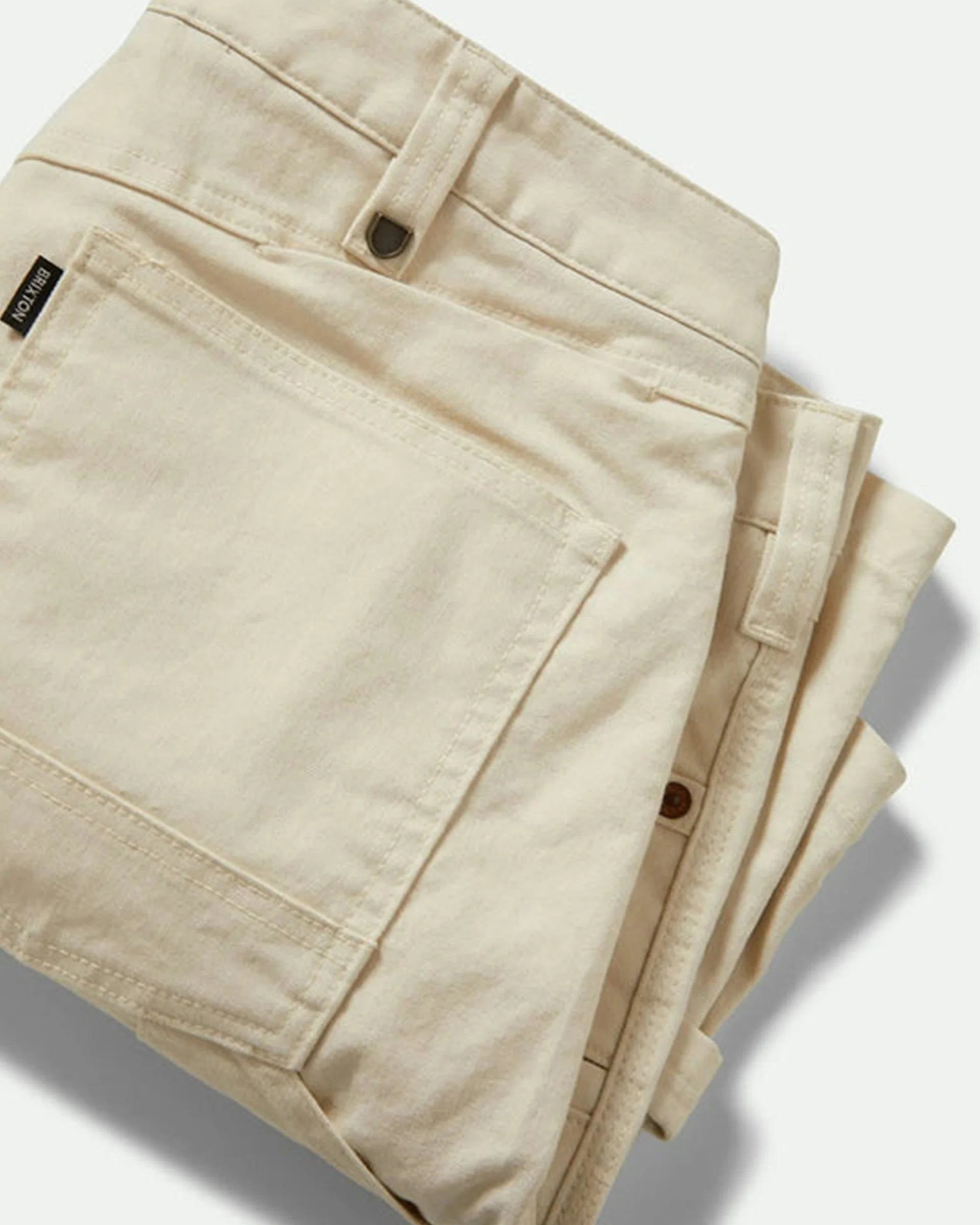 Builders Carpenter Baggy Short - Egret White - Image 13