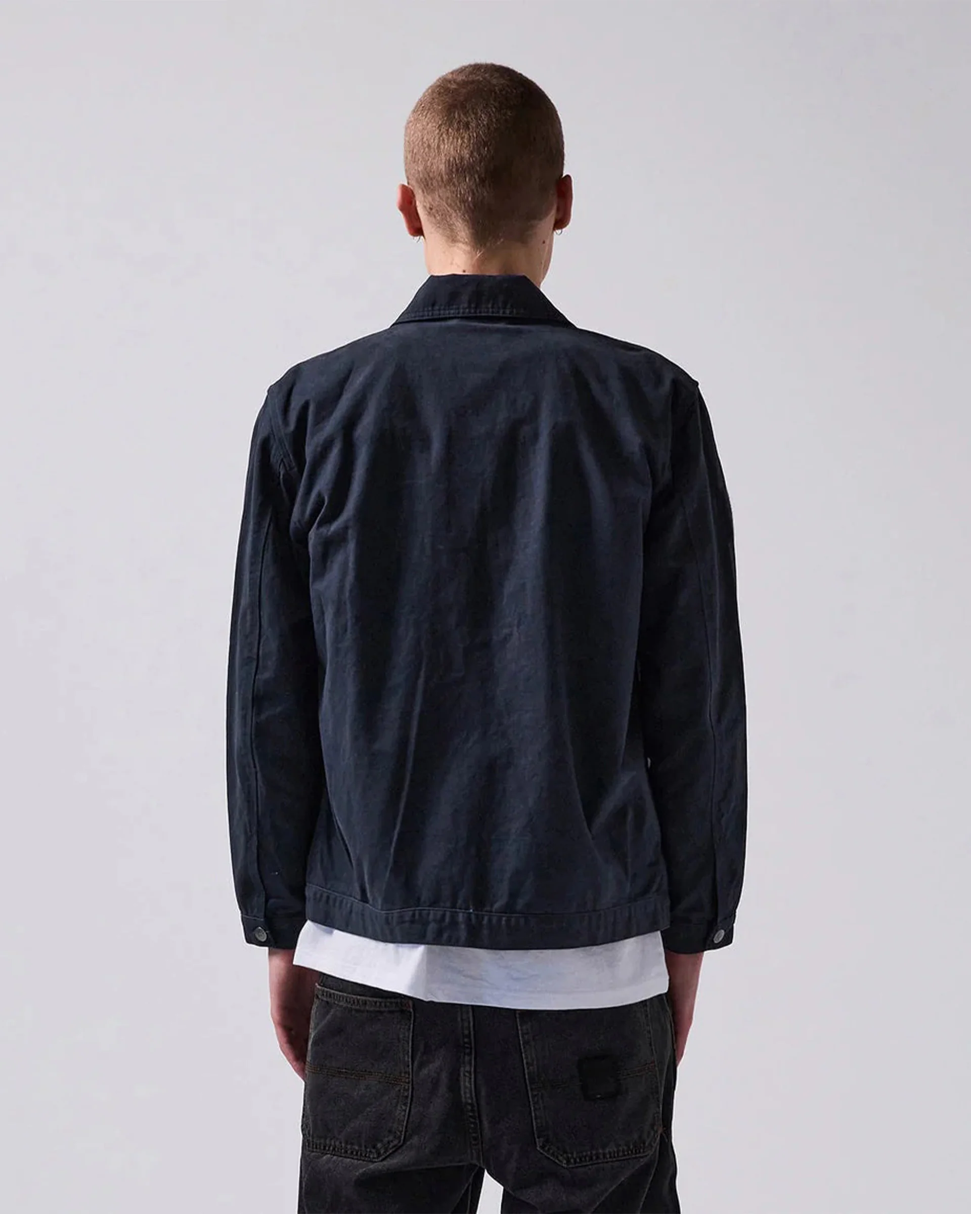 Burn Out Jacket - Navy - Image 2
