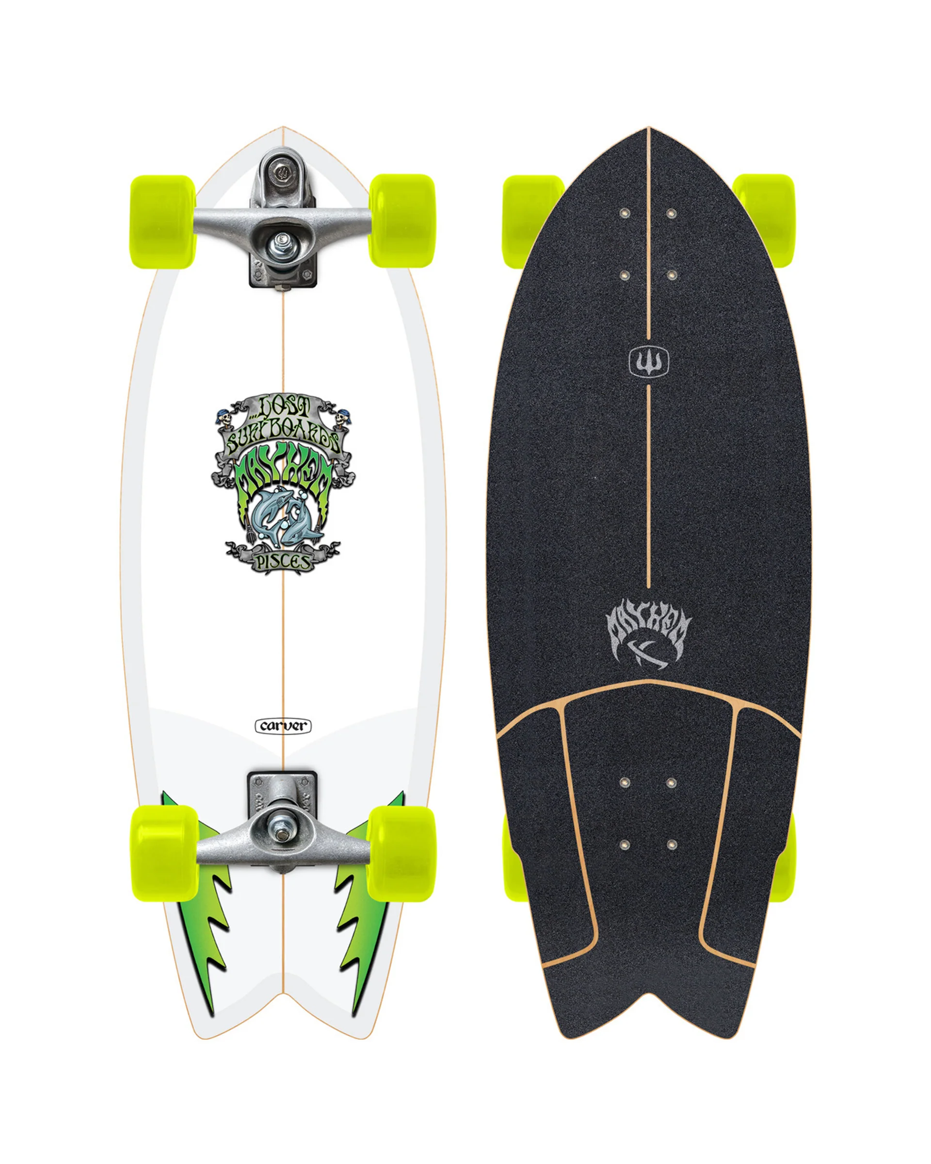 C7 29" Lost Pisces Surfskate Complete
