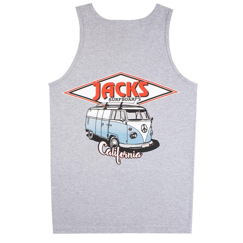 CA Diamond Transport Tank Top - Athletic Heather Grey
