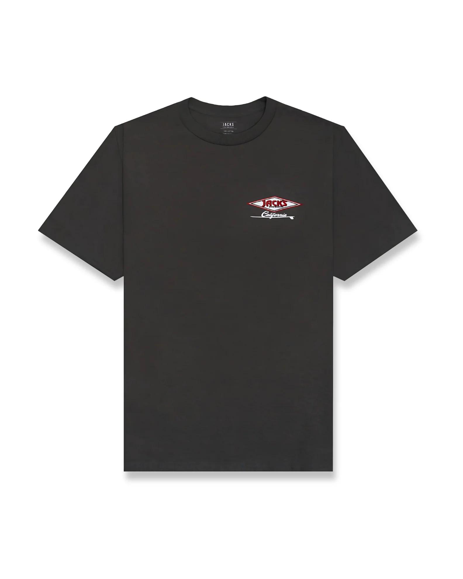 Cal Diamond CF (Classic Fit) S/S Tee - Charcoal - Image 2