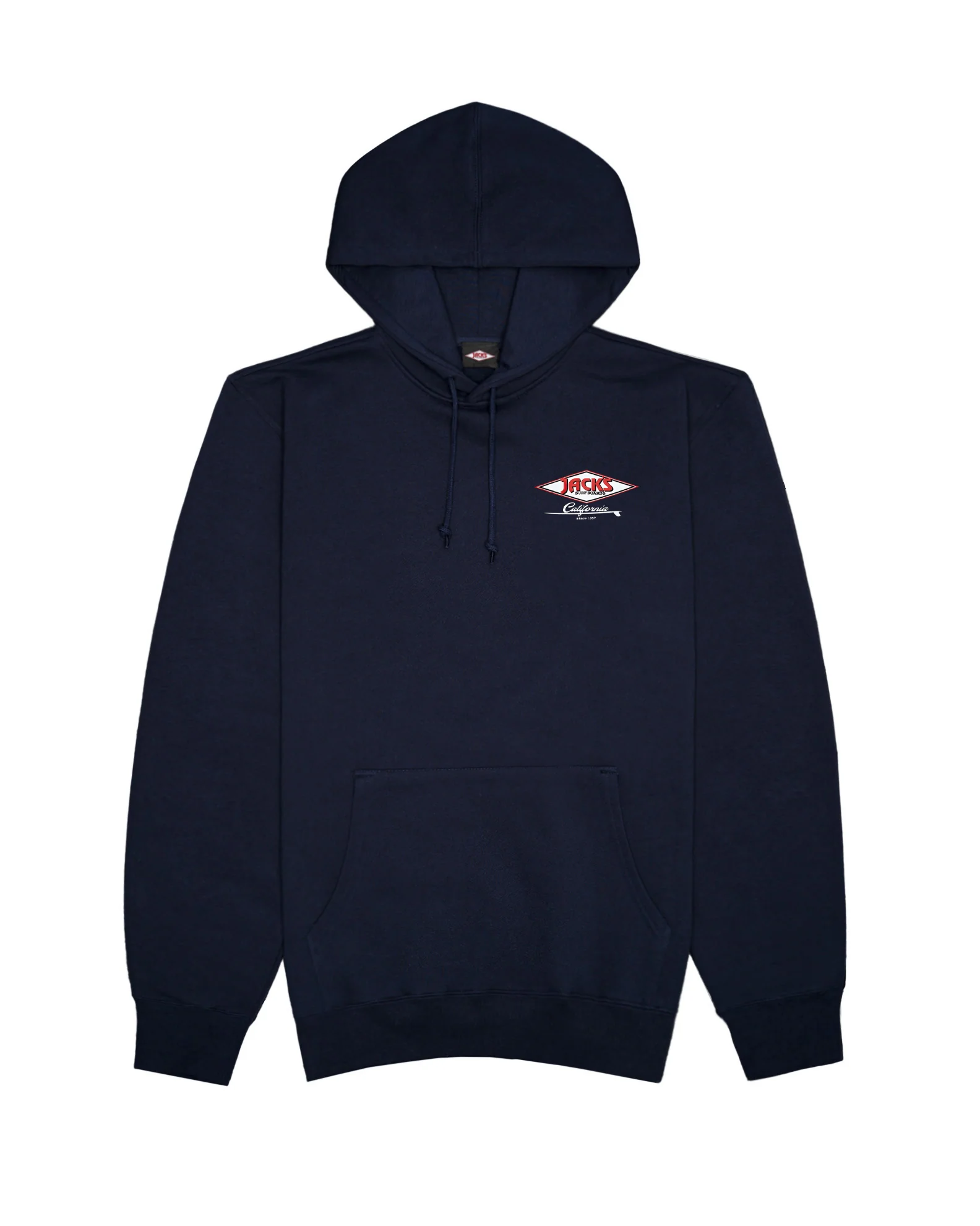 Cal Diamond Classic Pullover Hoodie - Navy - Image 2