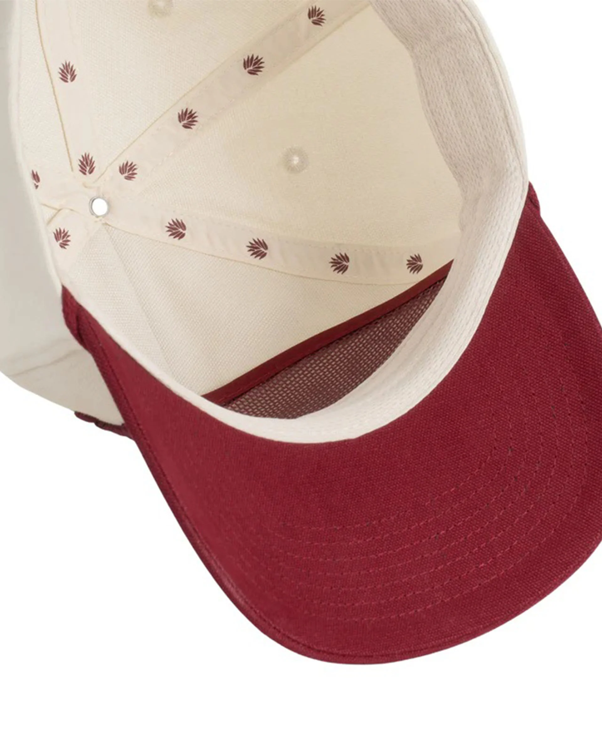 Call Me Darlin' Hat - Cream/Maroon - Image 5