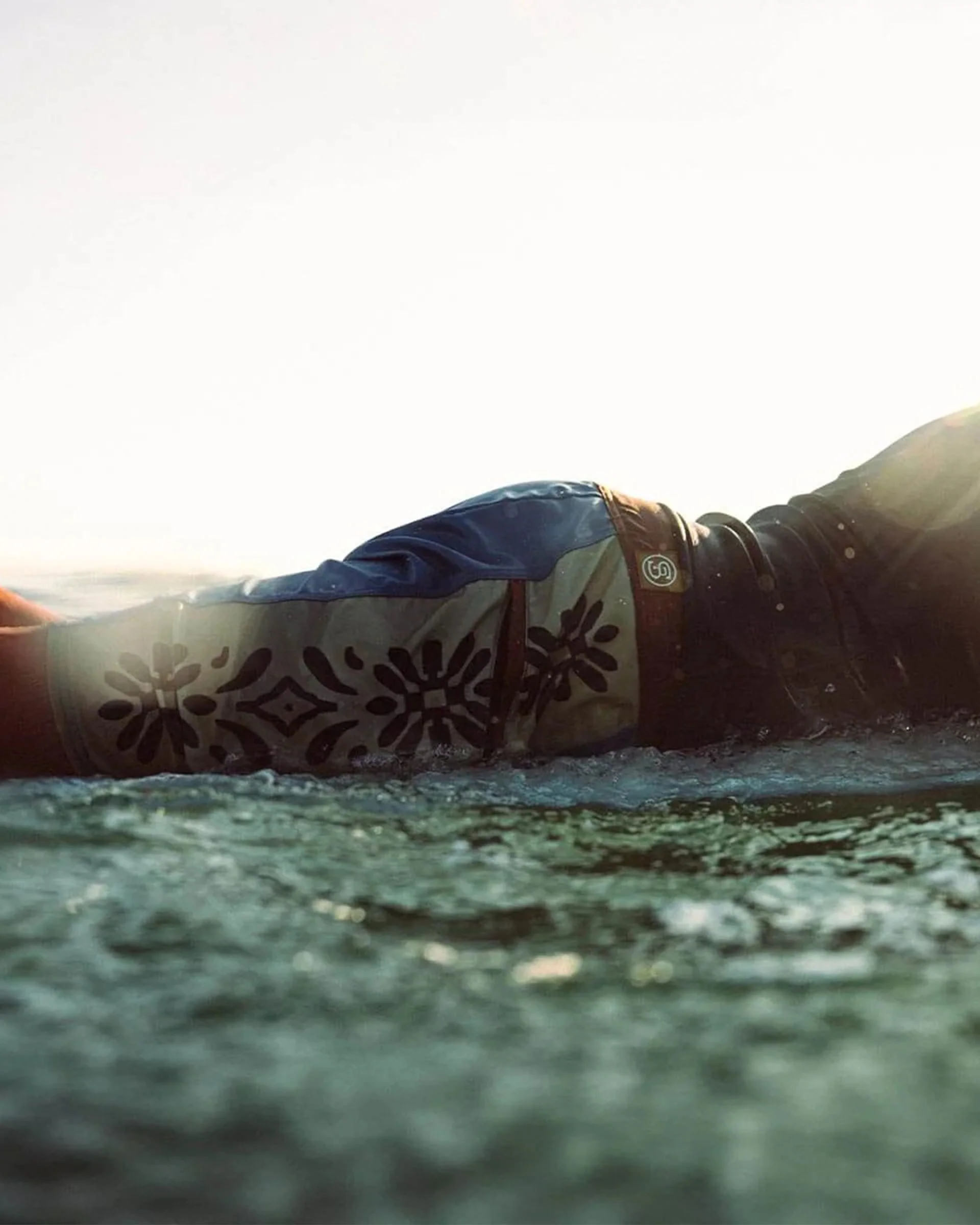 Capo Panel Boardshort - Faded Denim - Image 2