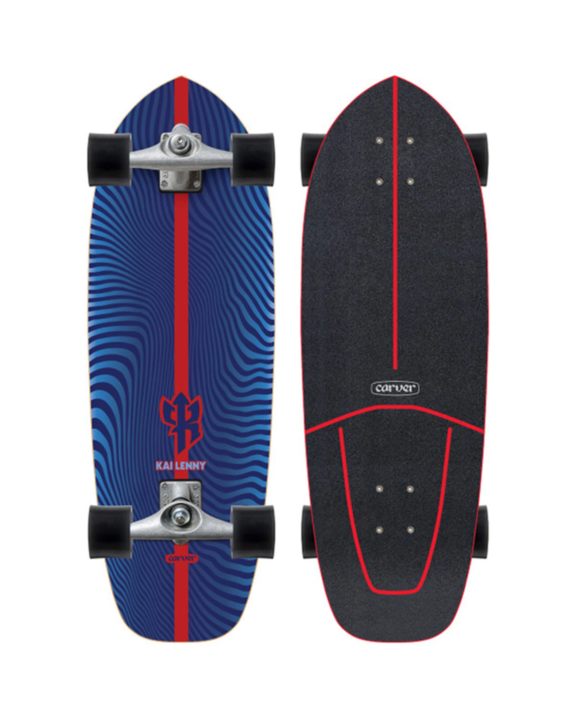 Carver CX Raw 31" Kai Lenny Powerline Surfskate Complete