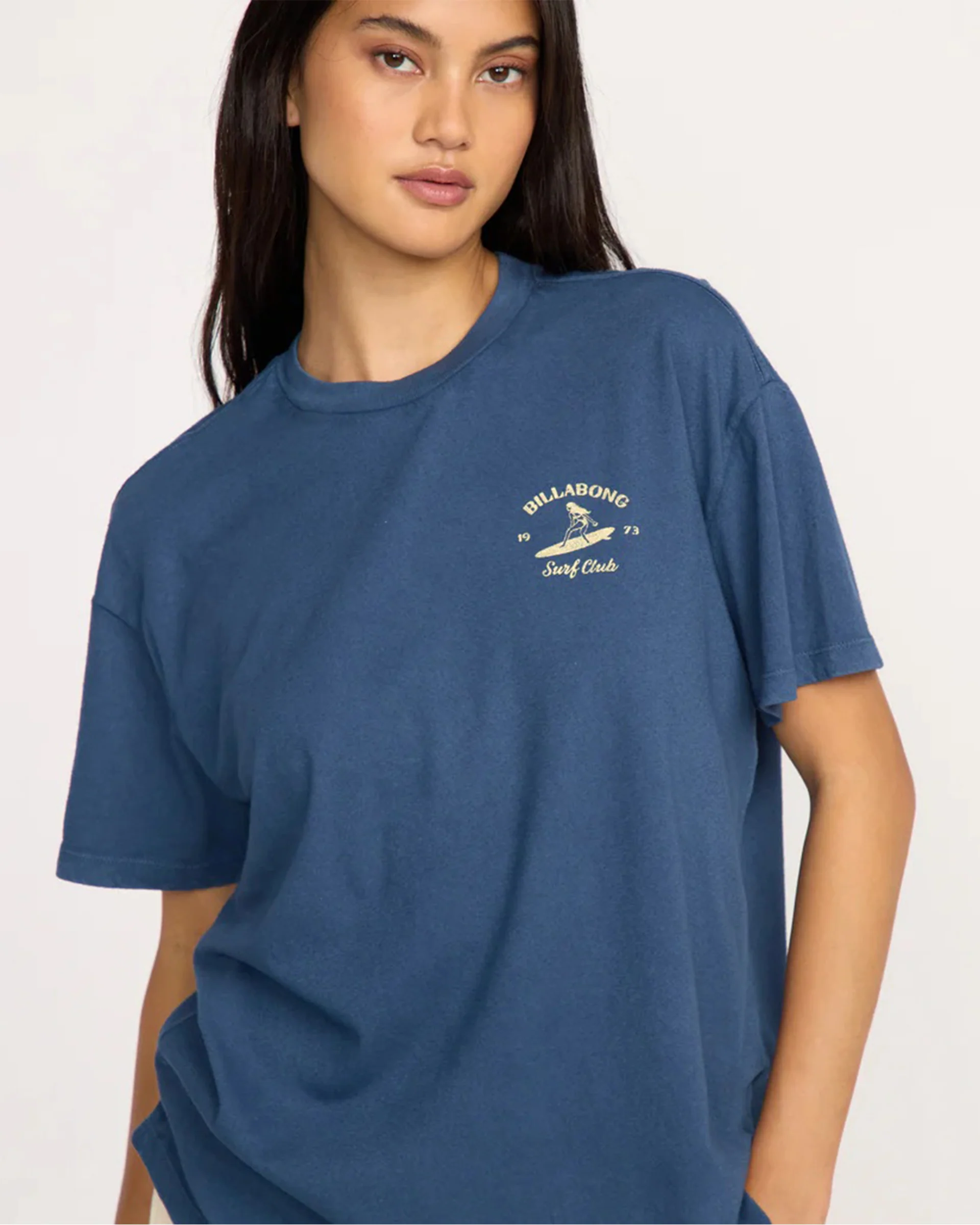Catch Feelings S/S T-Shirt - Navy - Image 5