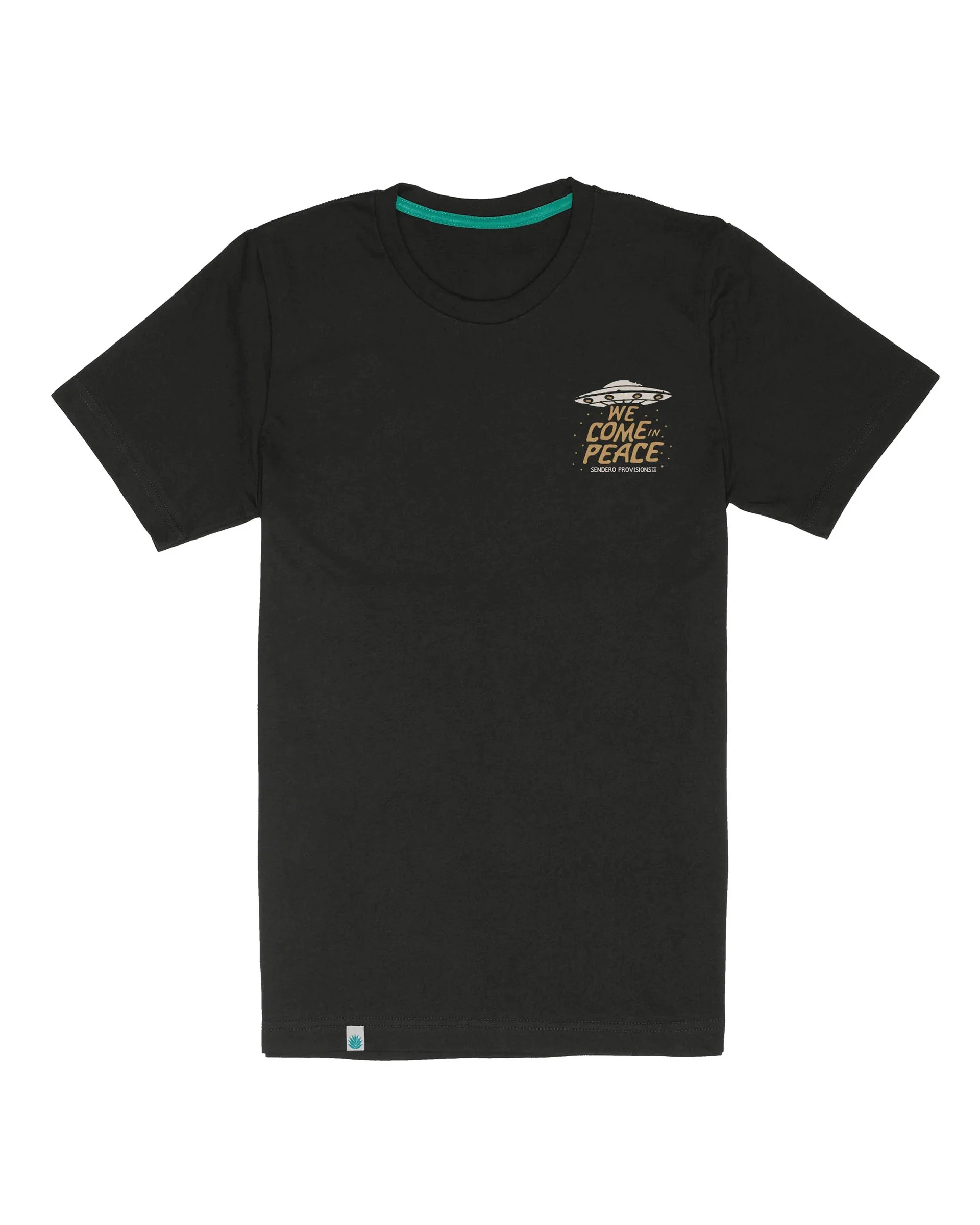 Charros & Aliens S/S T-Shirt - Black - Image 2