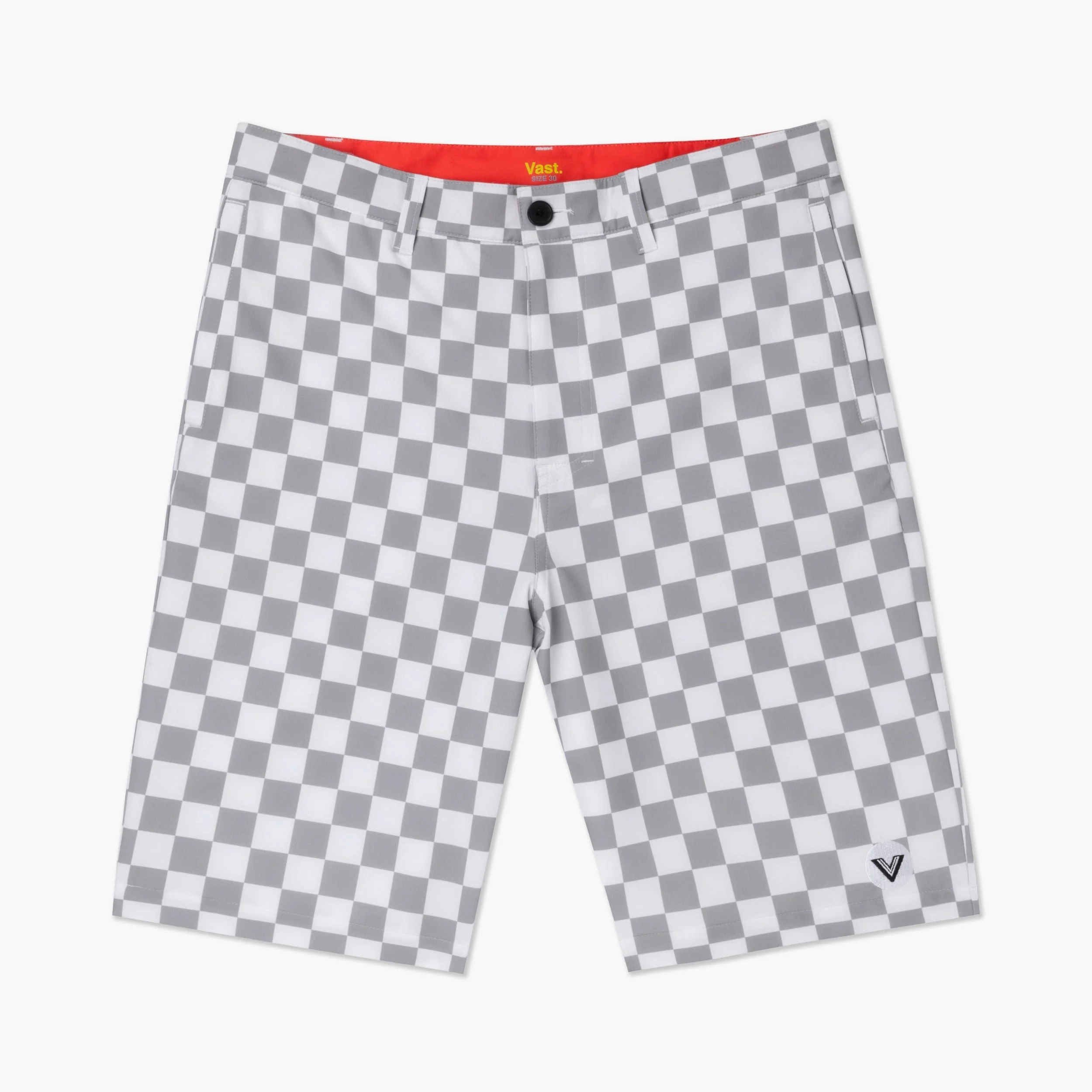 Check Check Hybrid Short - Heather Grey - Image 5