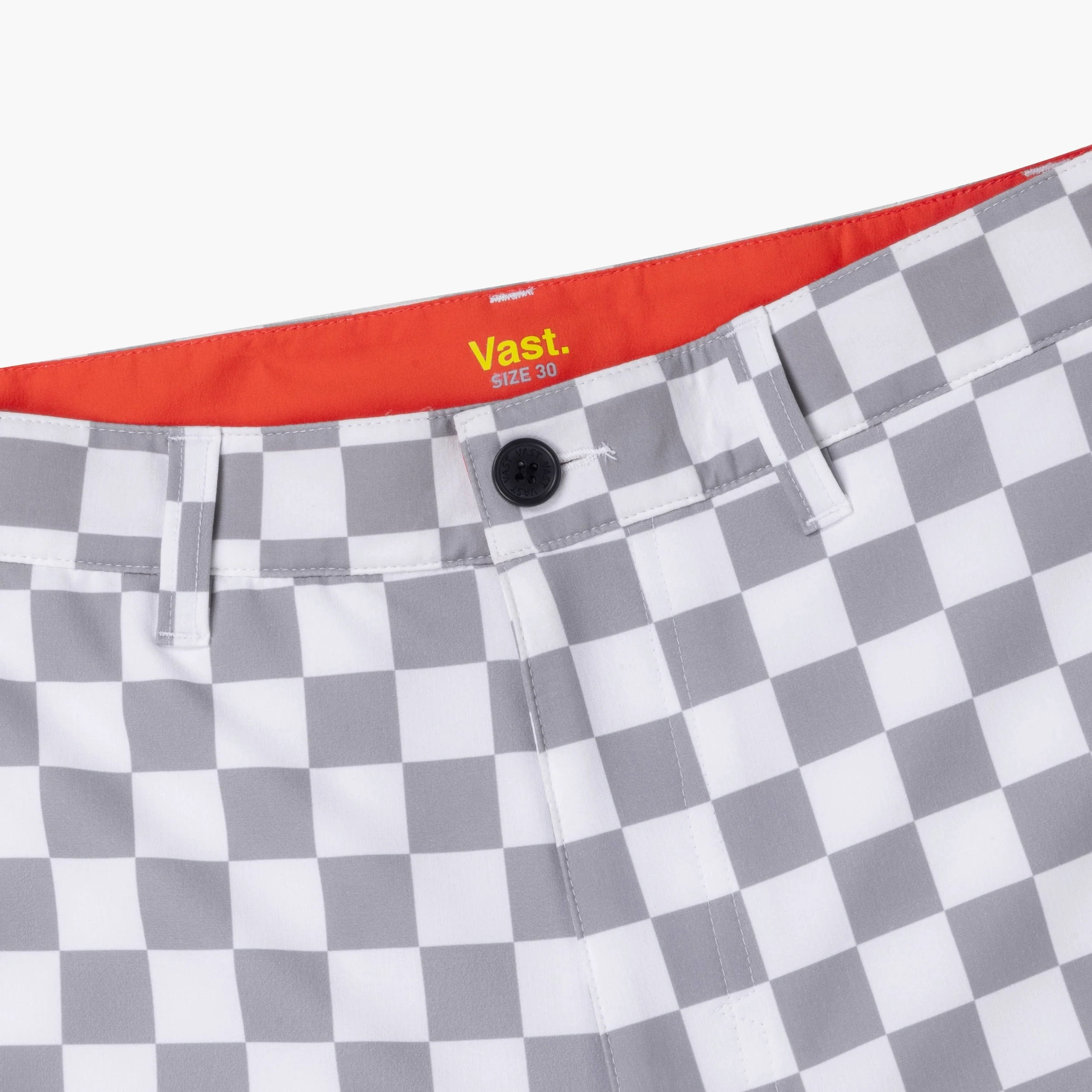 Check Check Hybrid Short - Heather Grey - Image 7