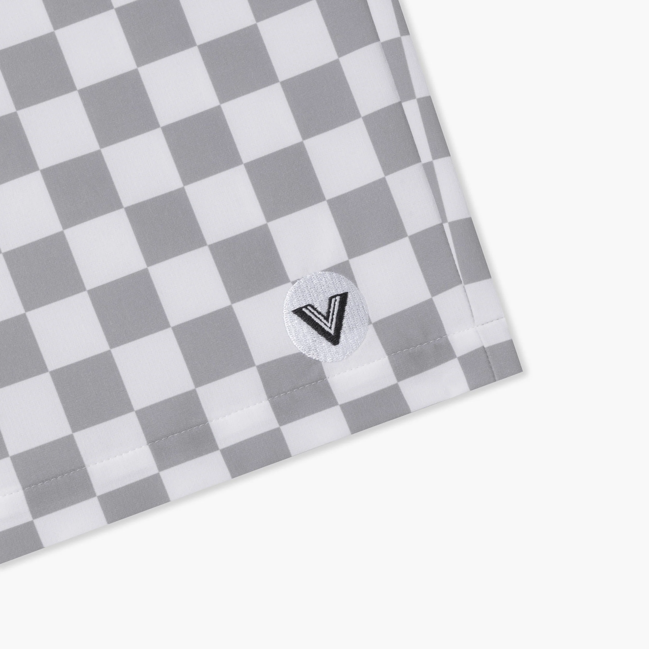 Check Check Hybrid Short - Heather Grey - Image 8