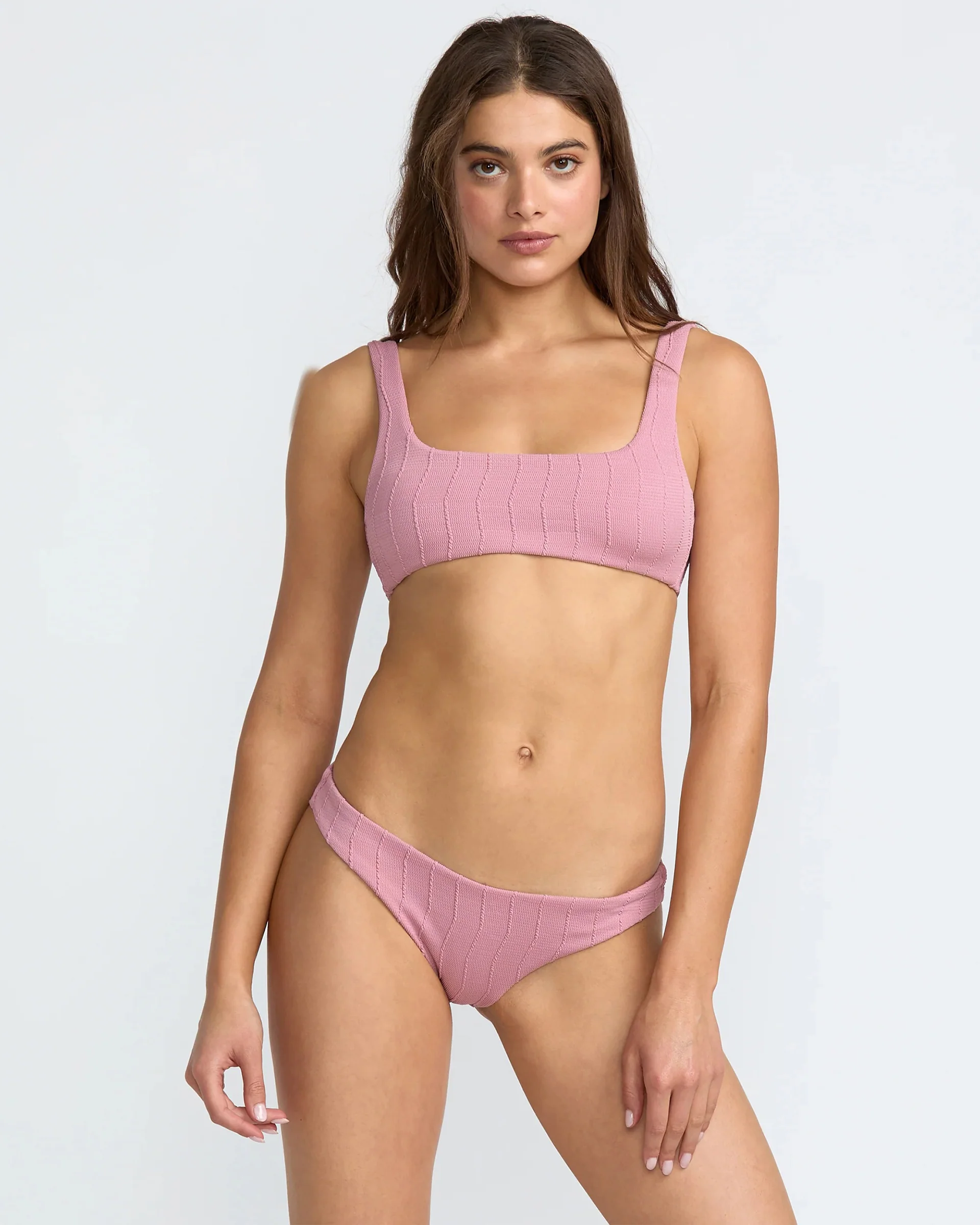 Chevy Grooves Lace BK Bralette Bikini Top - Amethyst Smoke - Image 3