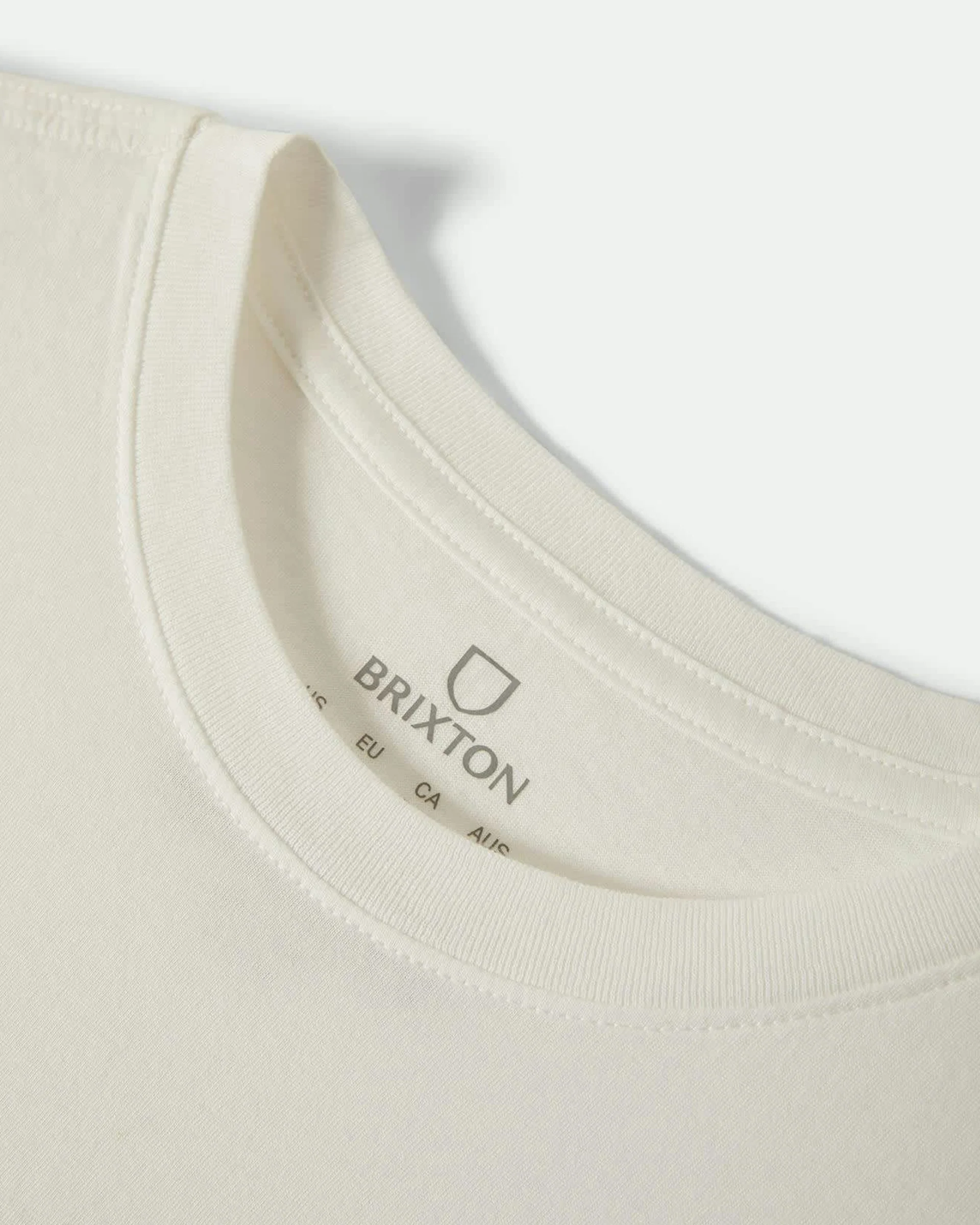 Chill Out Fitted Crew S/S T-Shirt - Off White - Image 5