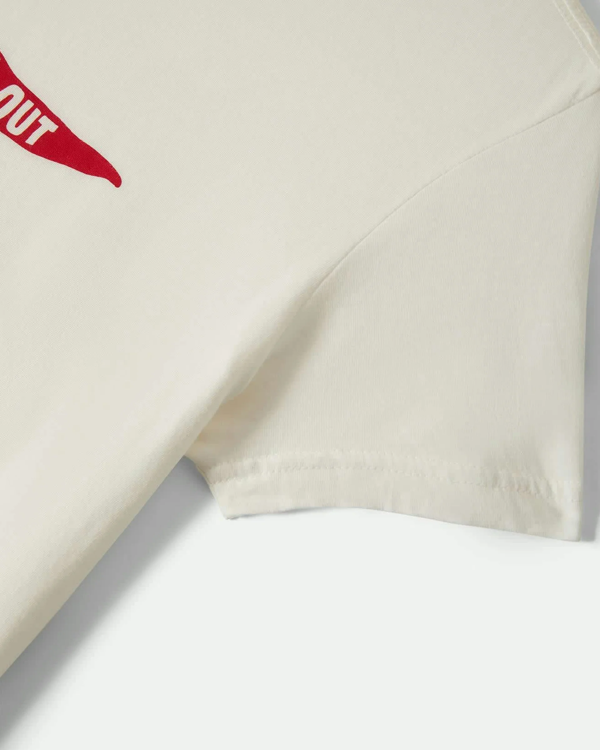 Chill Out Fitted Crew S/S T-Shirt - Off White - Image 6