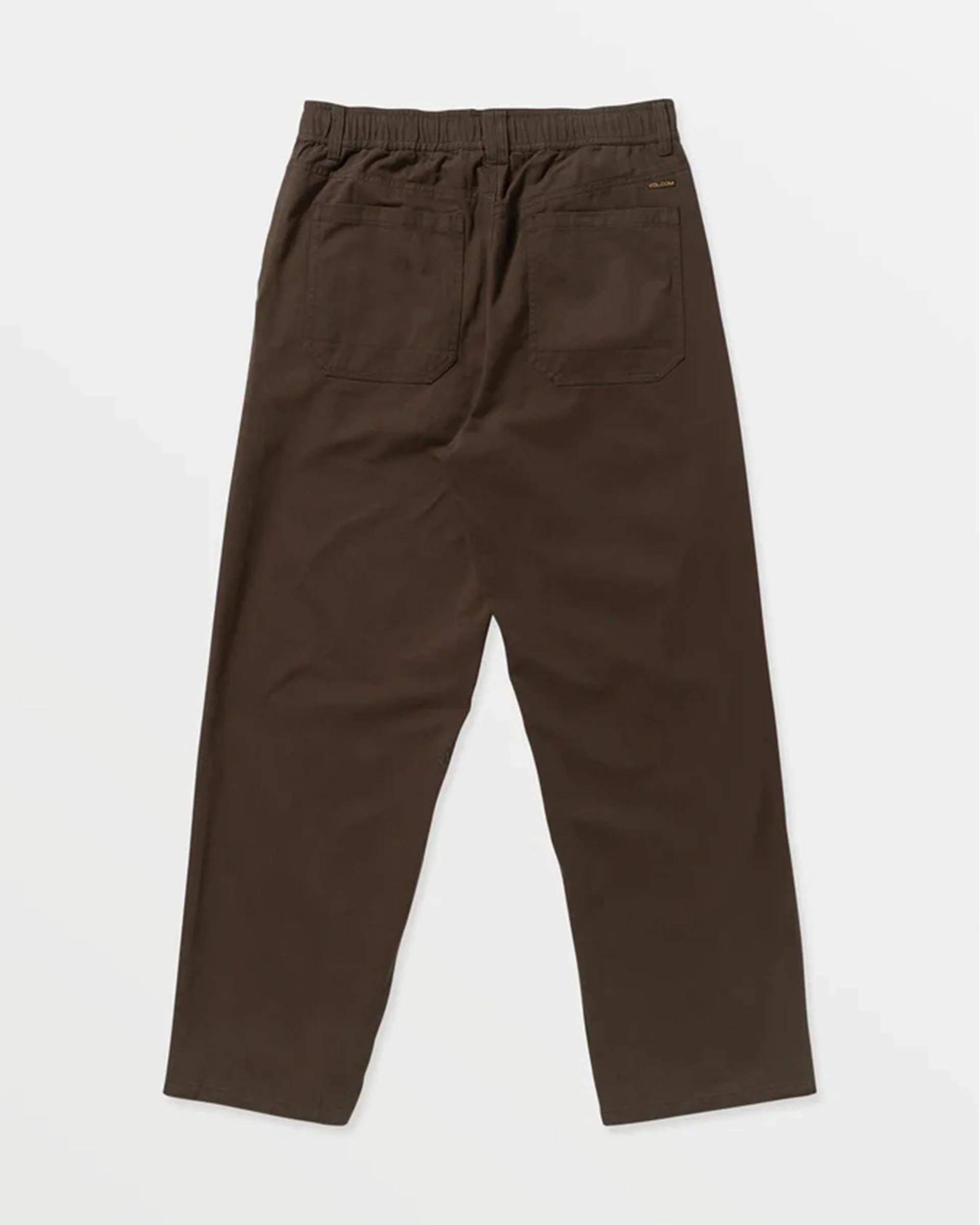 Chillow Pleat Elastic Waist Pant - Cacao - Image 10