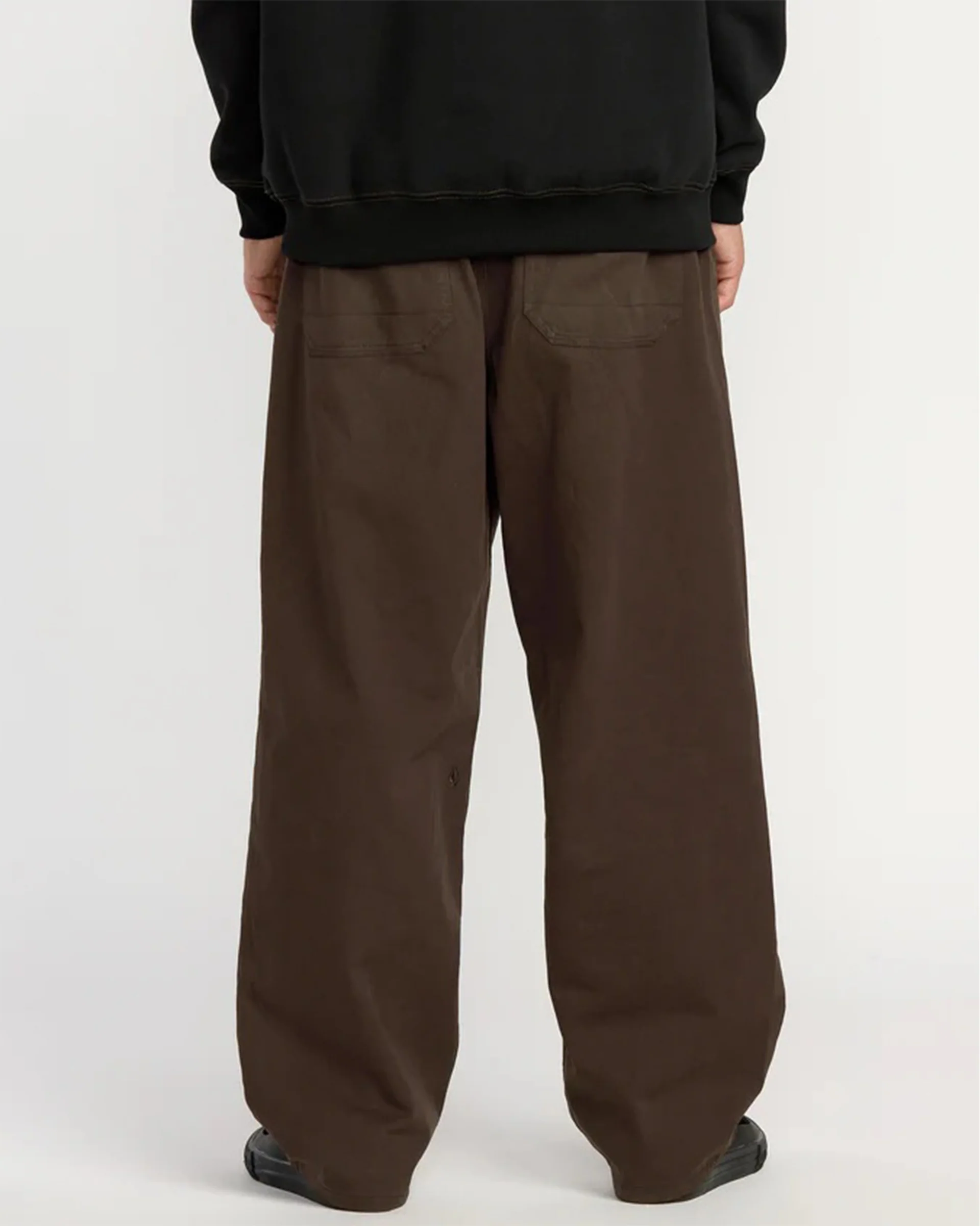 Chillow Pleat Elastic Waist Pant - Cacao - Image 9