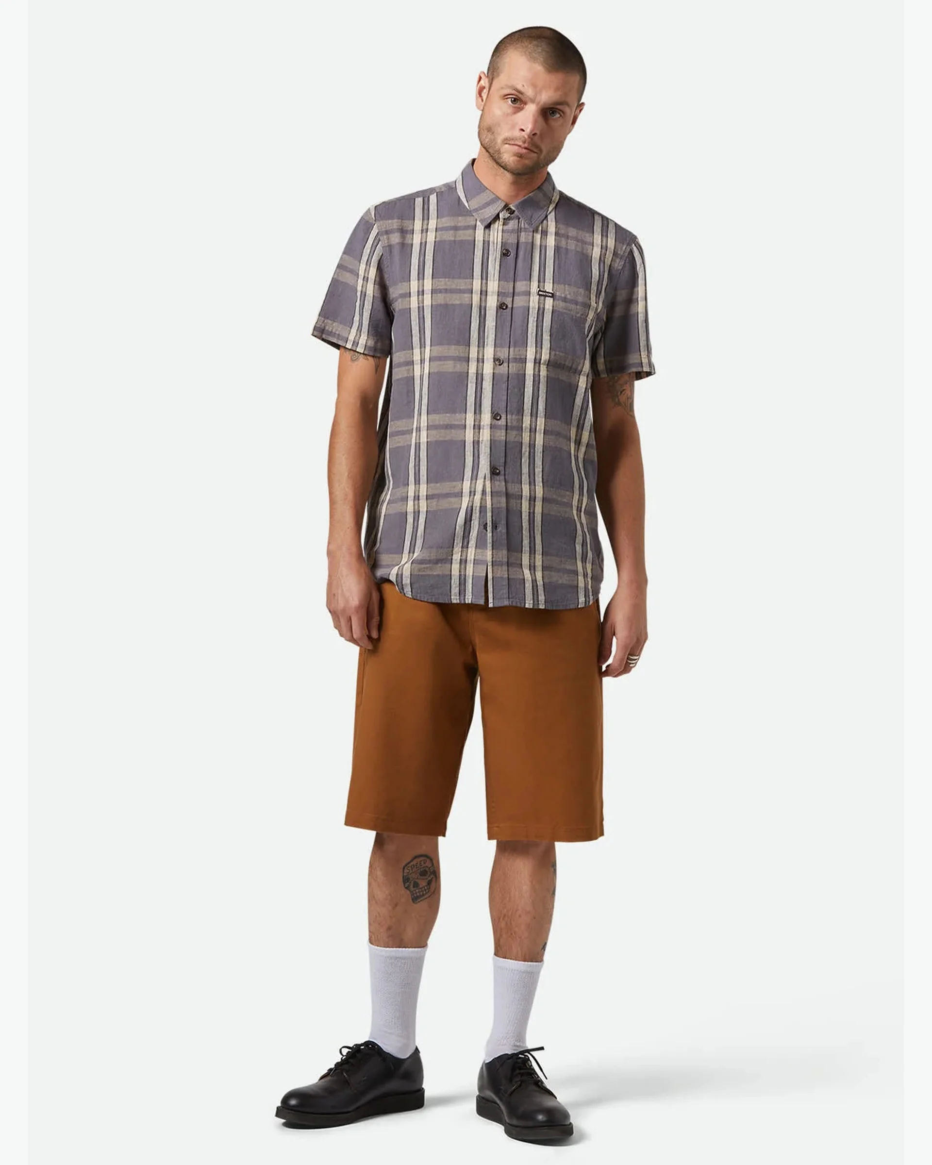 Choice Chino Baggy Short - Washed Copper - Image 5