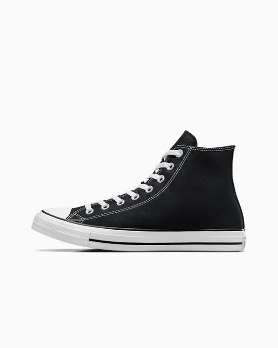Chuck Taylor All Star High Top Shoe - Black - Image 2