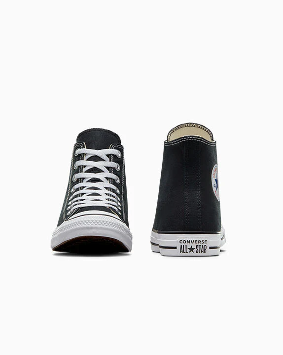 Chuck Taylor All Star High Top Shoe - Black - Image 6
