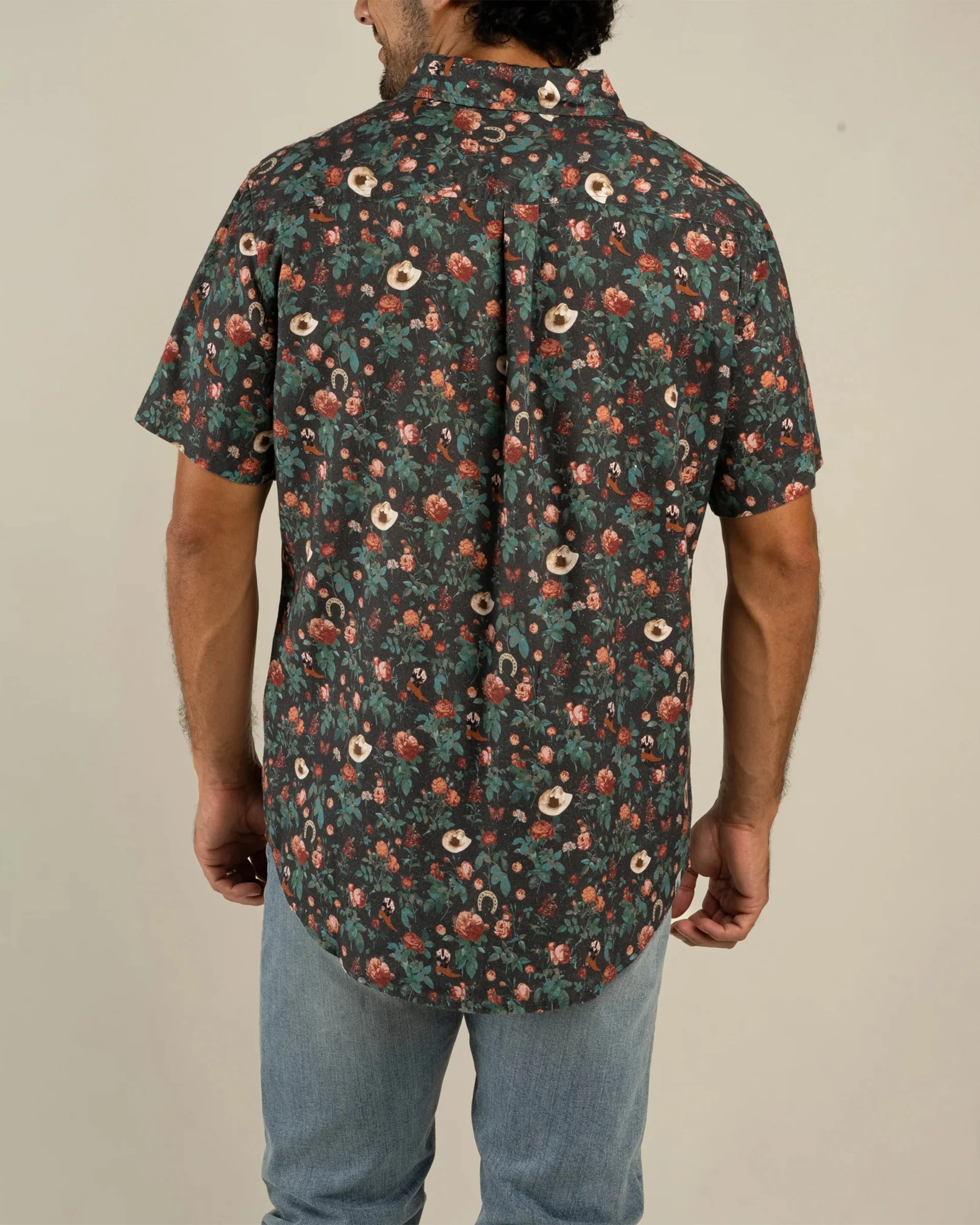 City Slicker S/S Shirt - Desert Rose Charcoal - Image 5