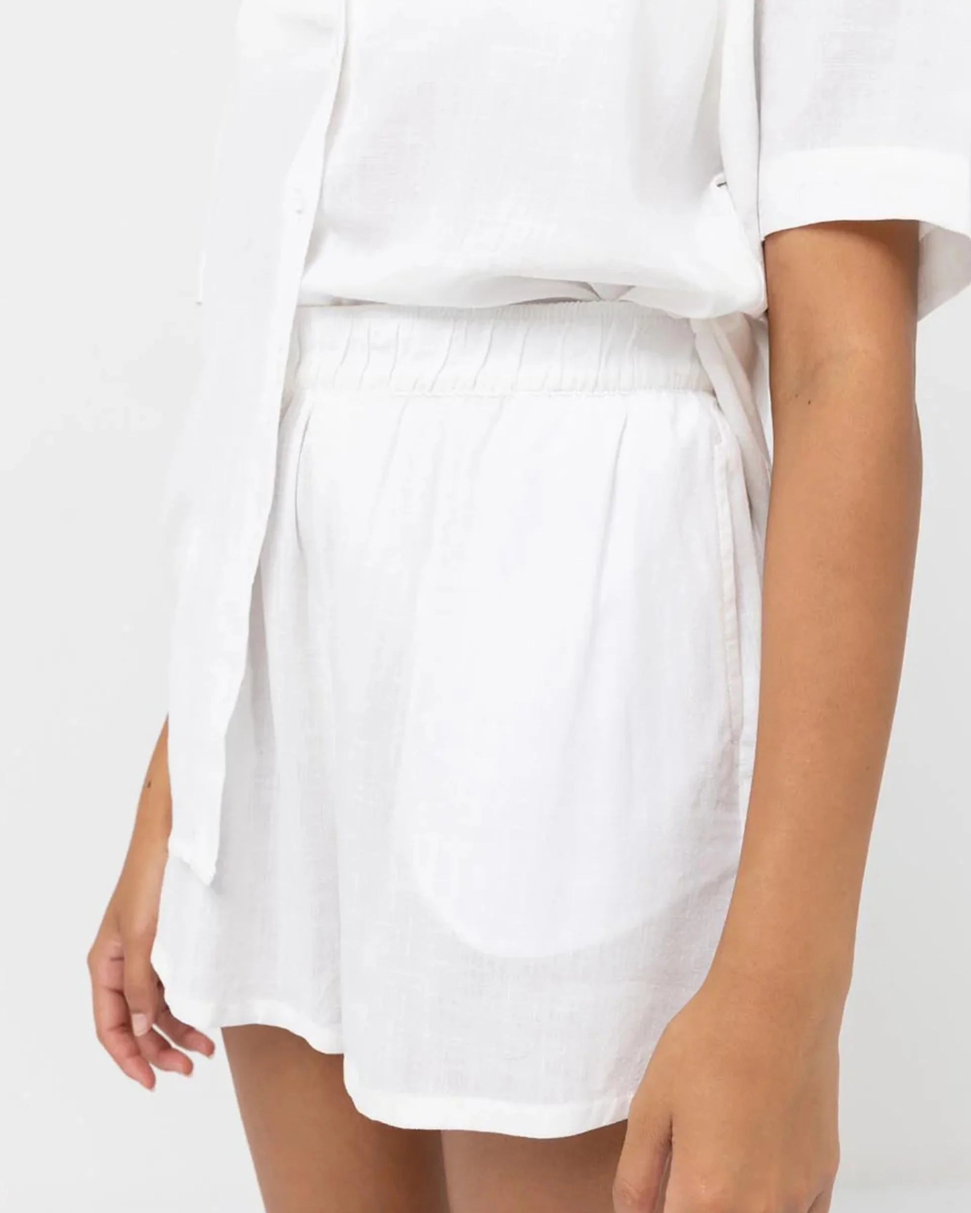 Classic Beach Short - White - Image 2