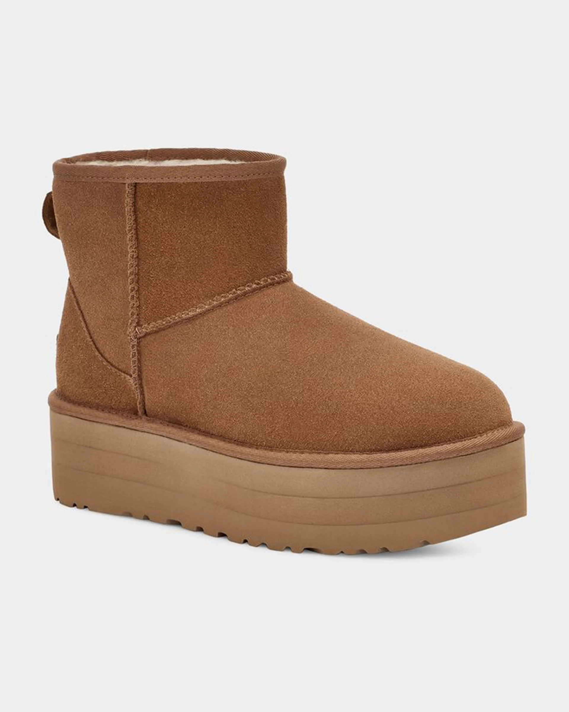 Classic Mini Platform Boot - Chestnut - Image 2