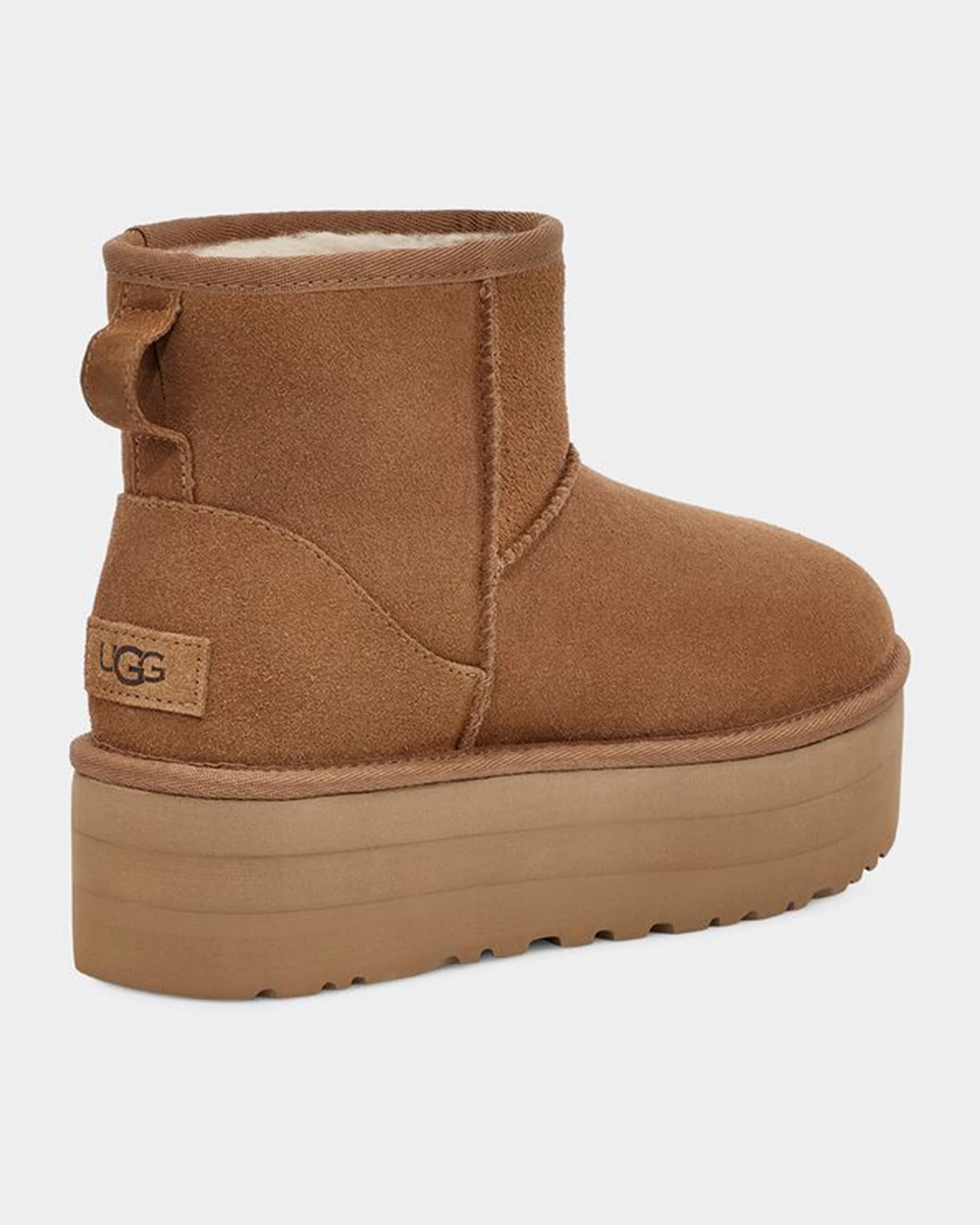 Classic Mini Platform Boot - Chestnut - Image 4