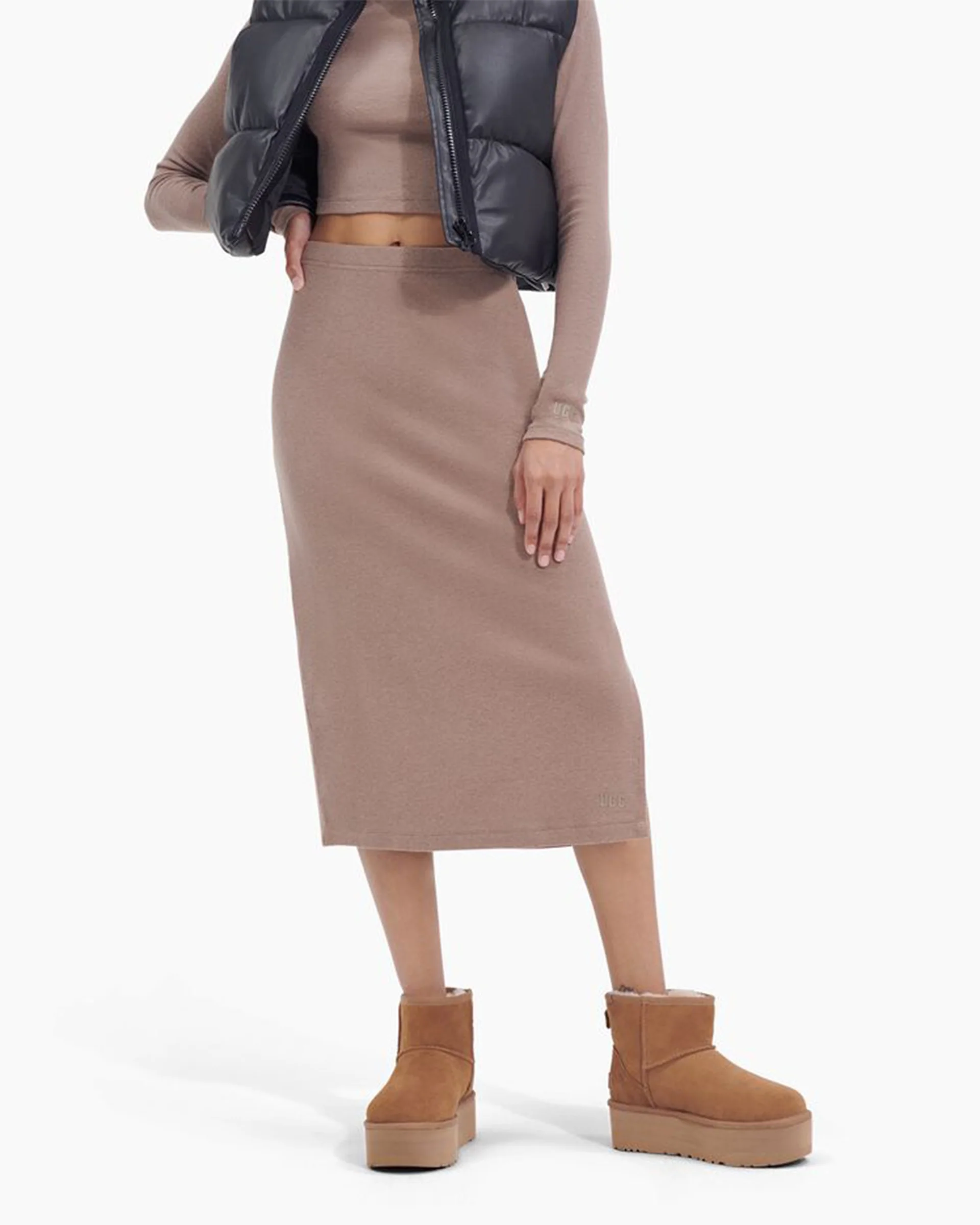 Classic Mini Platform Boot - Chestnut - Image 7