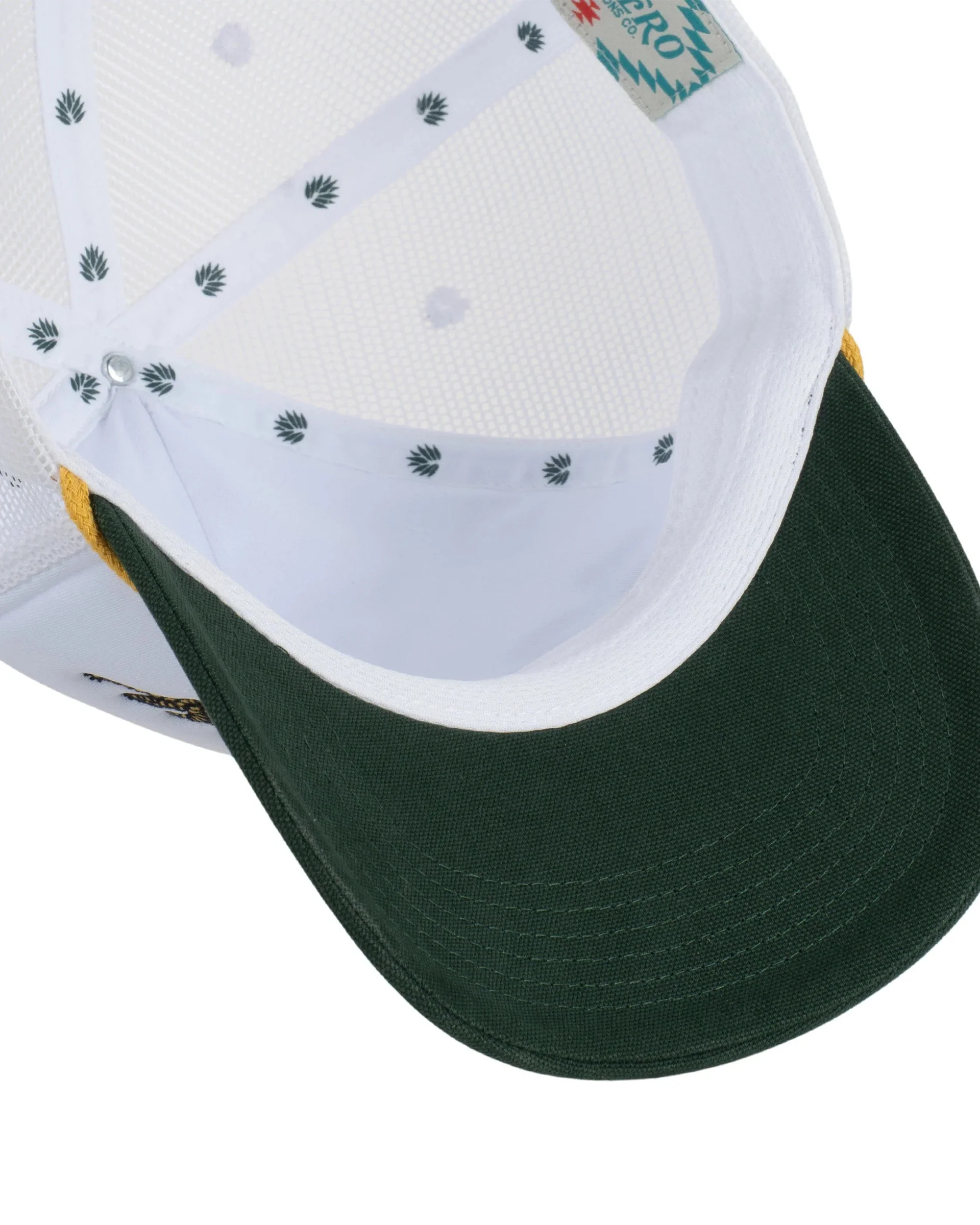 Coast To Cowboy Hat - White/Green - Image 4