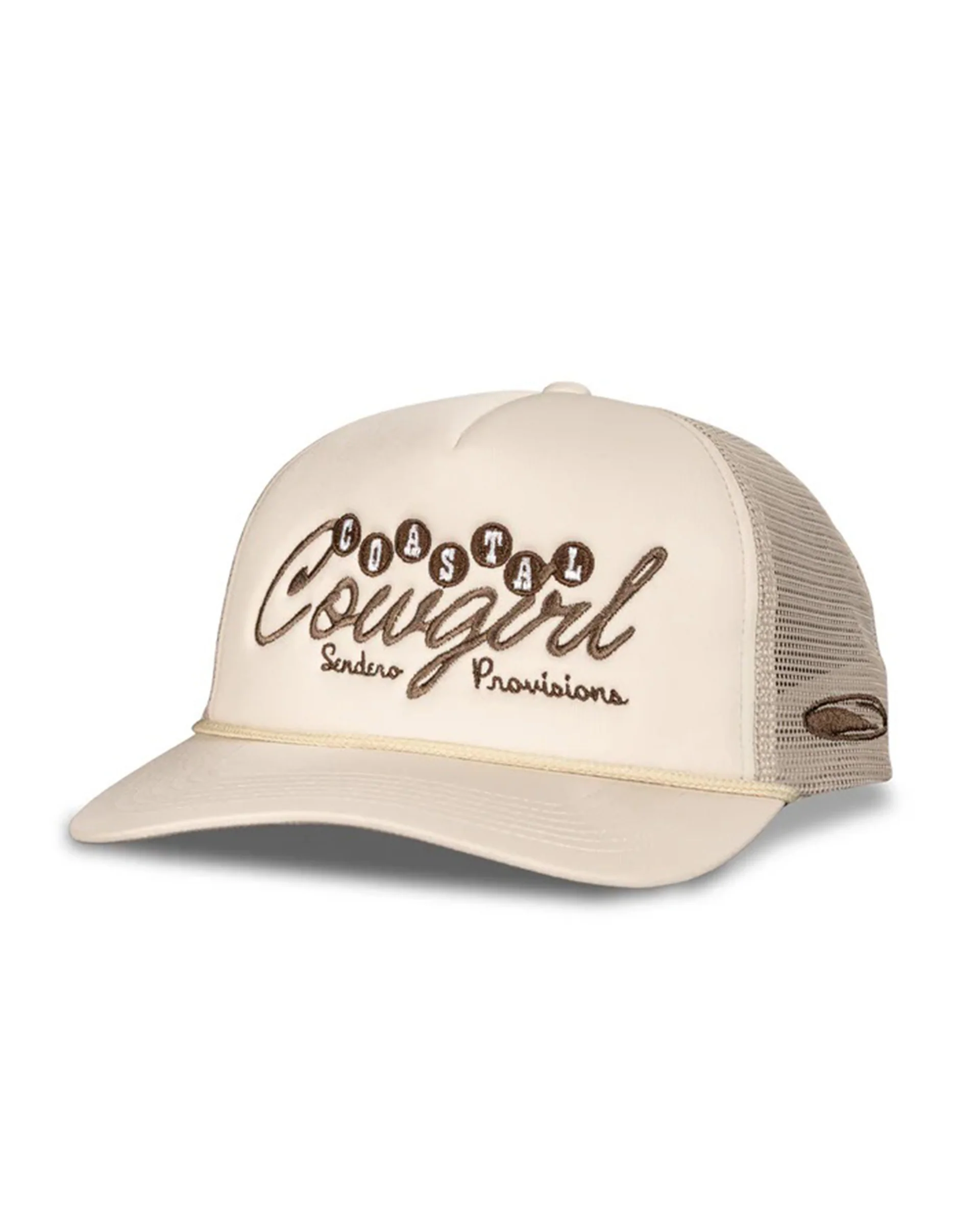 Coastal Cowgirl Hat - Cream/Brown