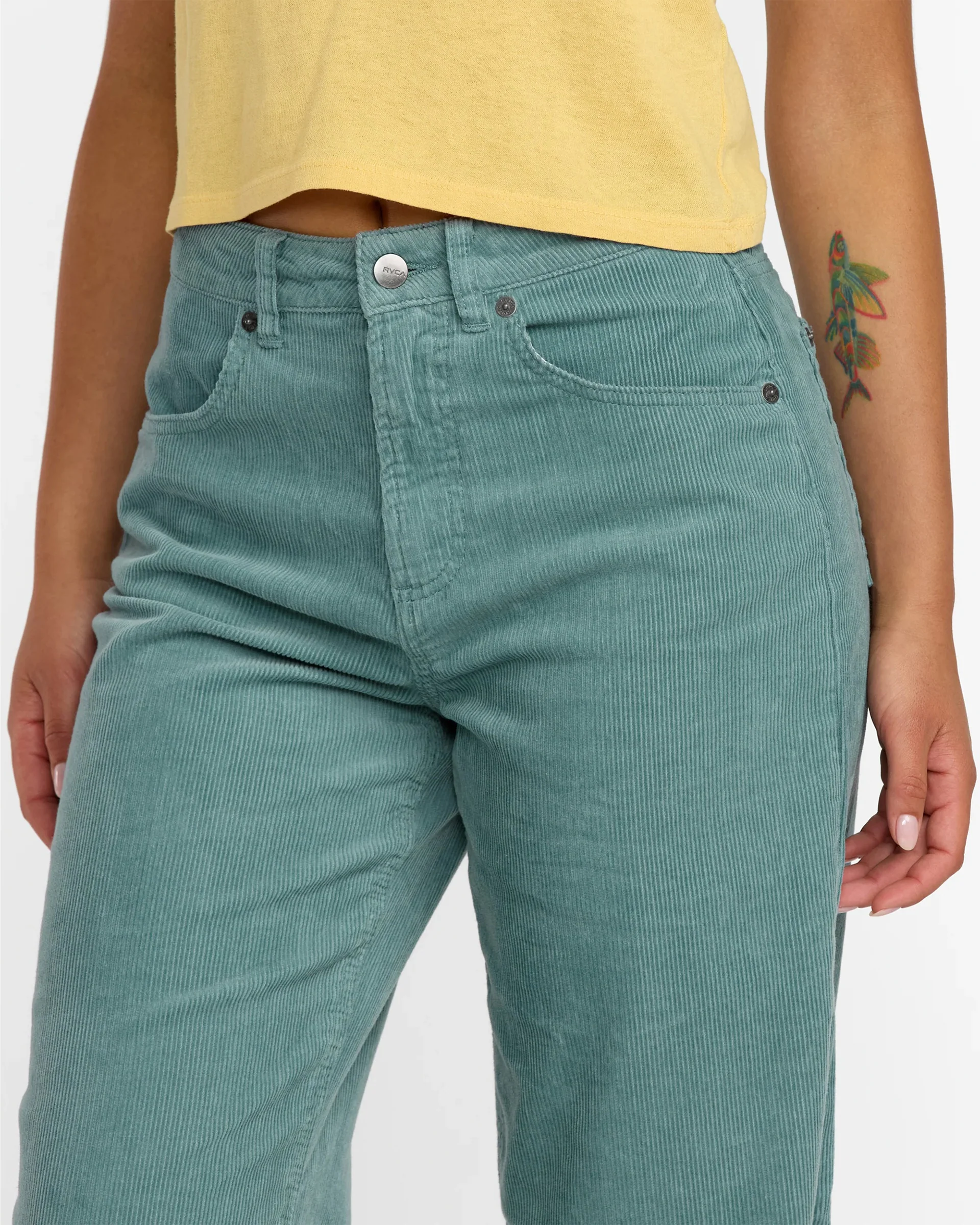 Coco Cord Pant - Blue Haze - Image 5