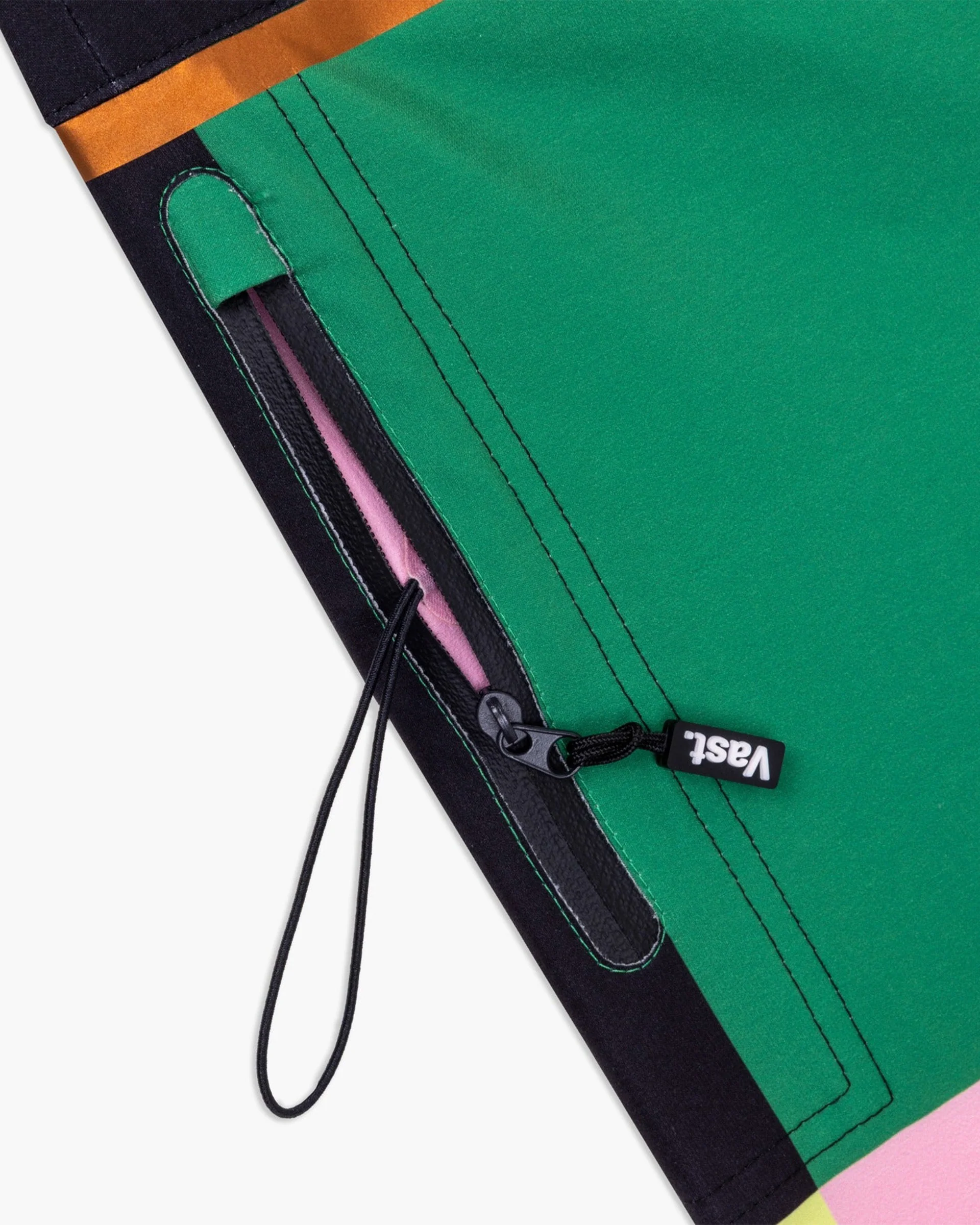 Color Blocks 4 Copper Boardshort - Green Multi - Image 14