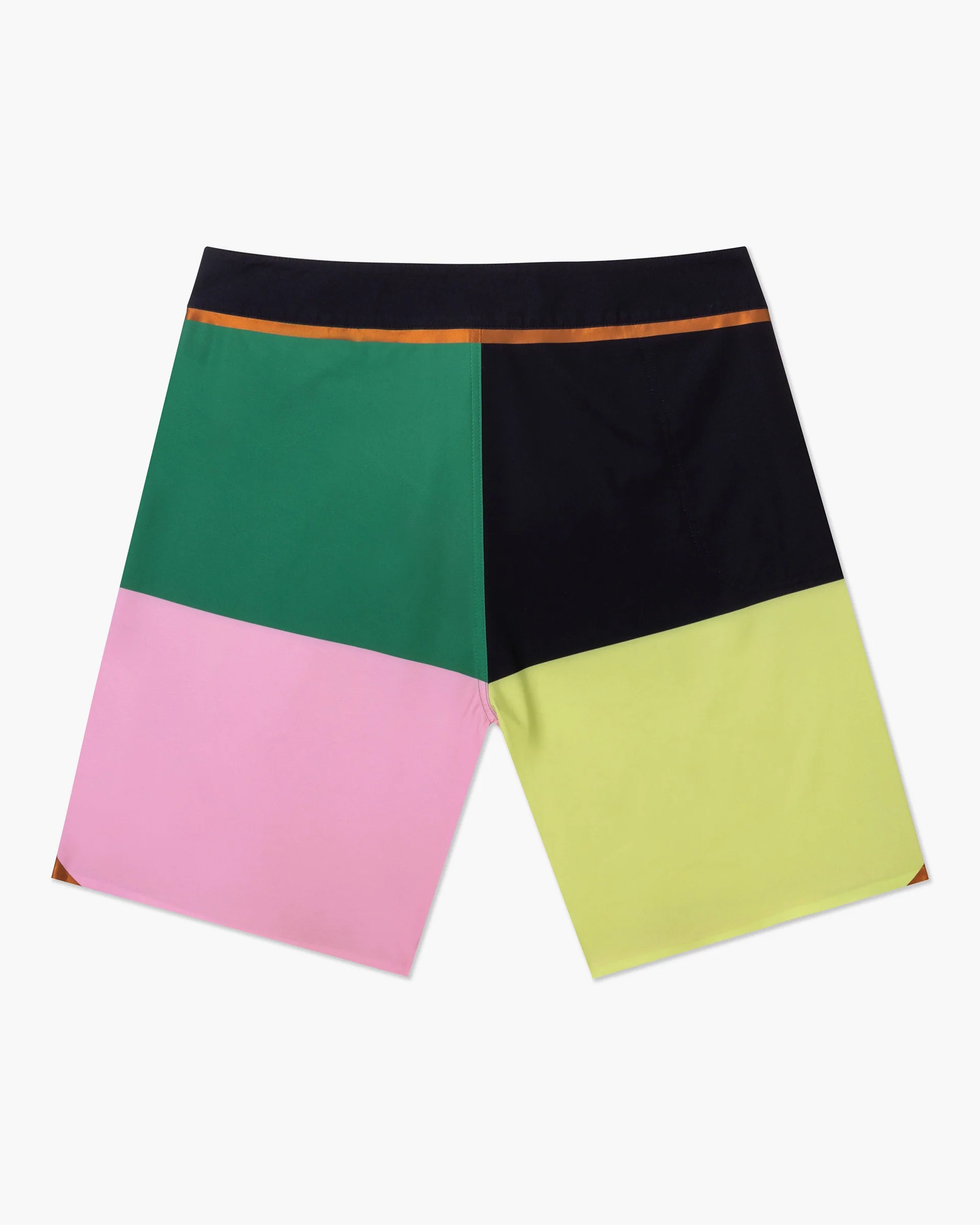 Color Blocks 4 Copper Boardshort - Green Multi - Image 9