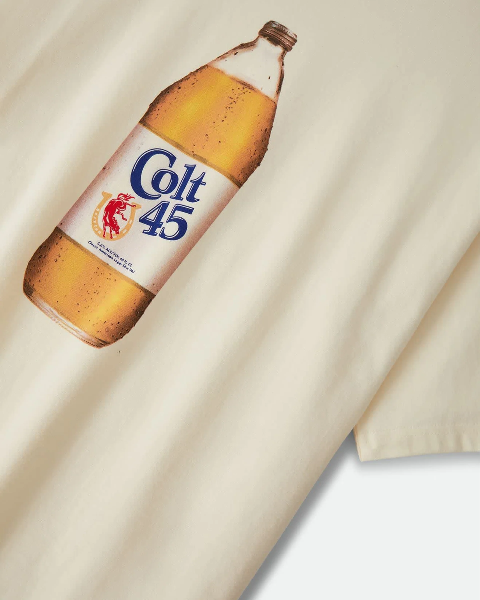 Colt 45 Forty Oz Oversized S/S T-Shirt - Natural - Image 5