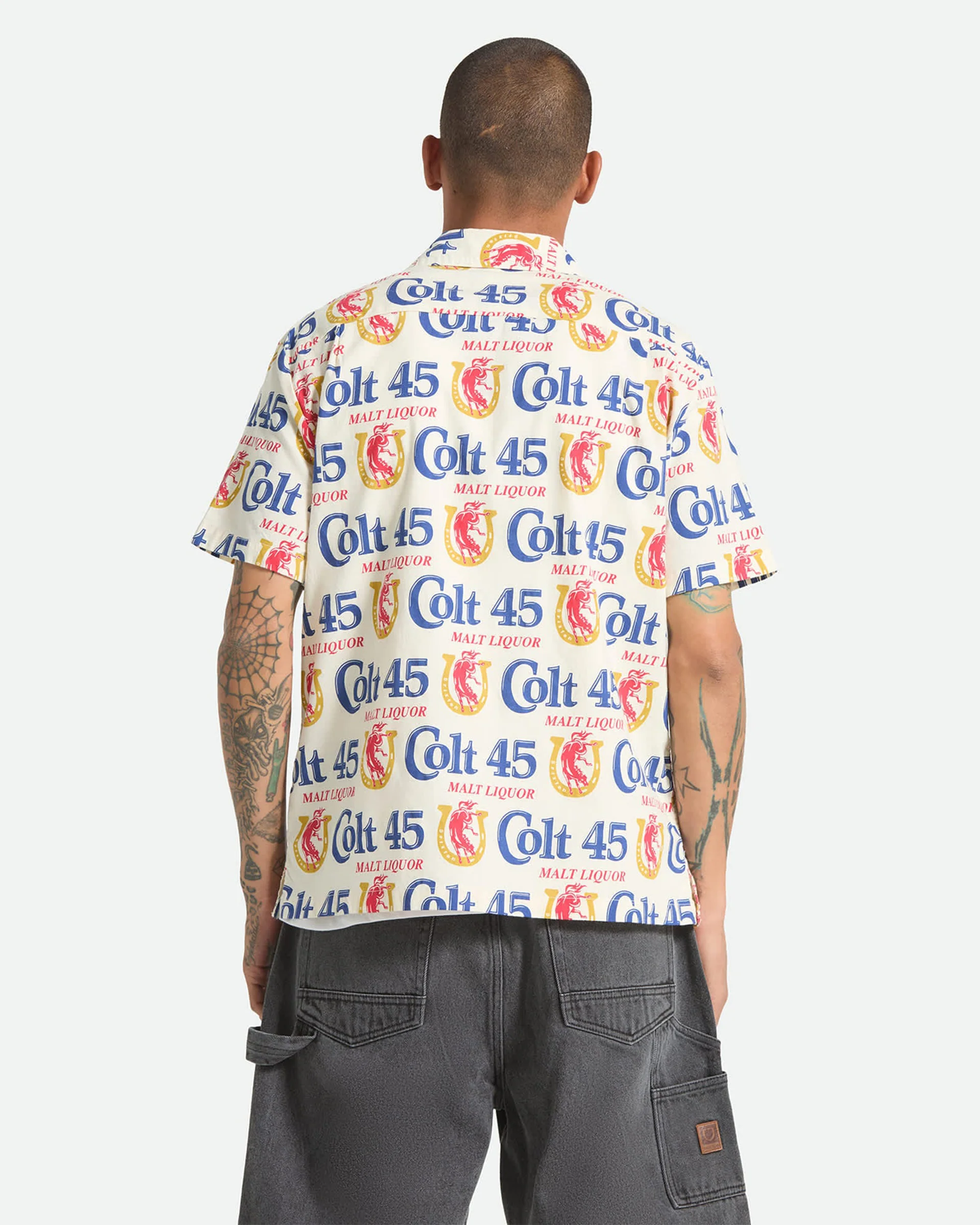 Colt 45 x Brixton S/S Shirt - Multi - Image 4