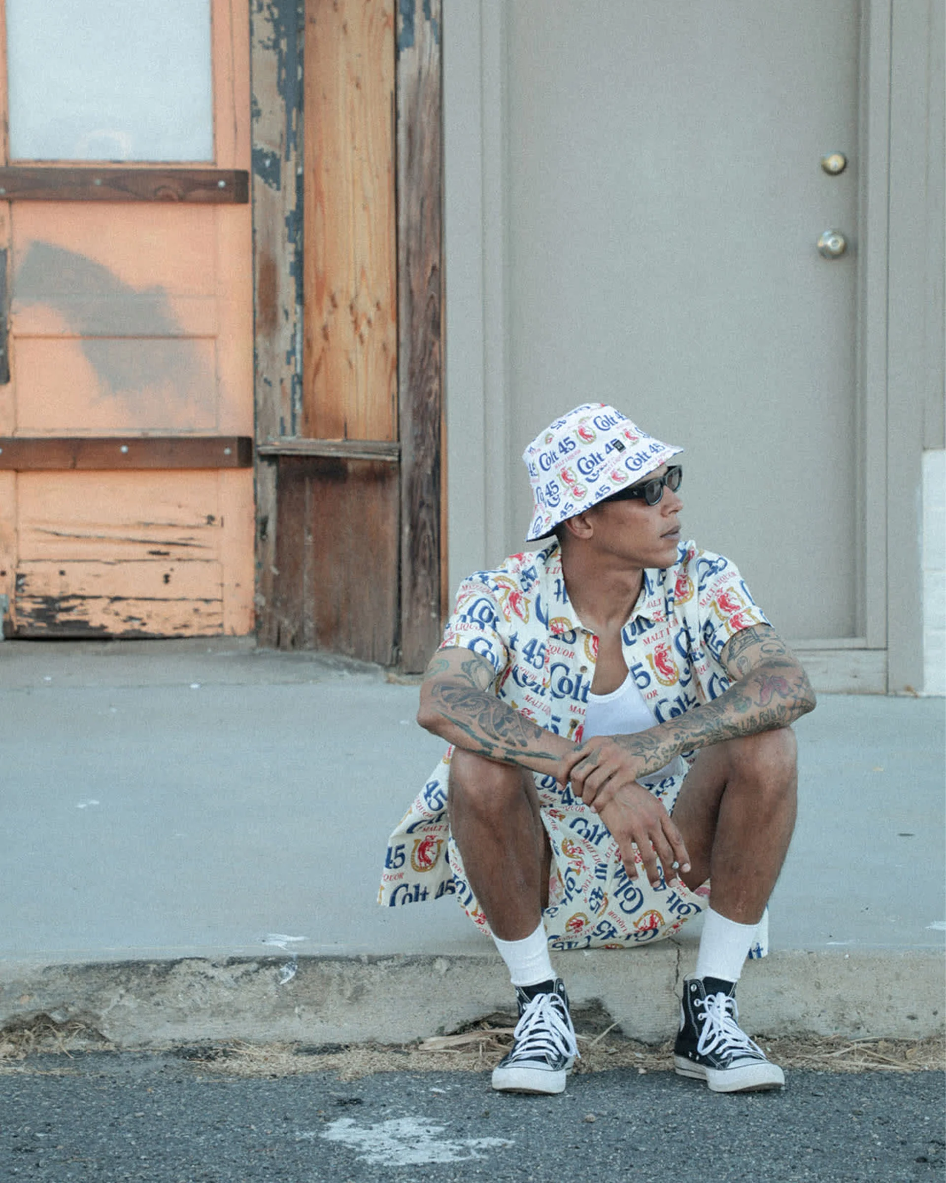 Colt 45 x Brixton S/S Shirt - Multi - Image 6